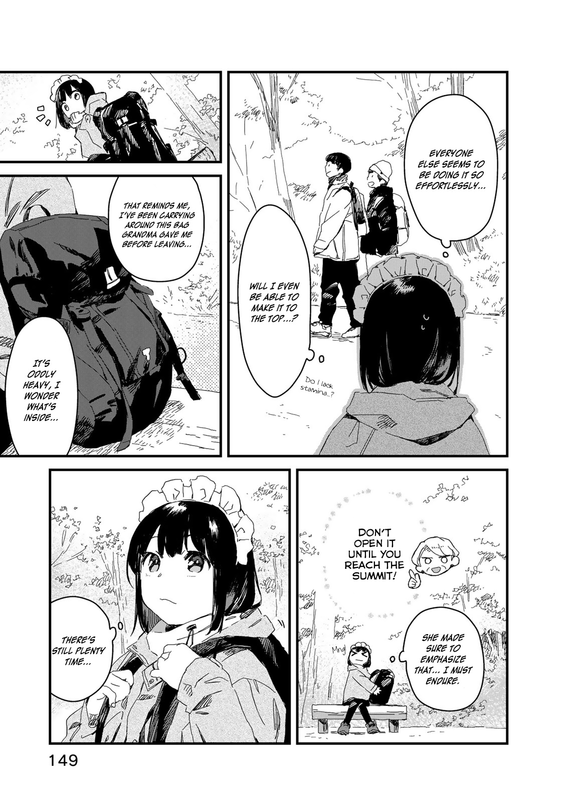 Maid-San Wa Taberu Dake - Vol.4 Chapter 41: Mountain Climbing