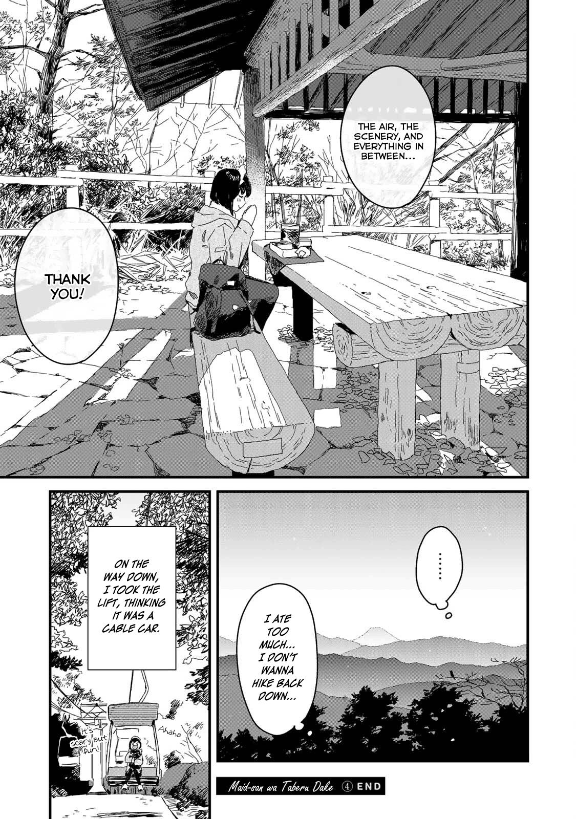 Maid-San Wa Taberu Dake - Vol.4 Chapter 41: Mountain Climbing