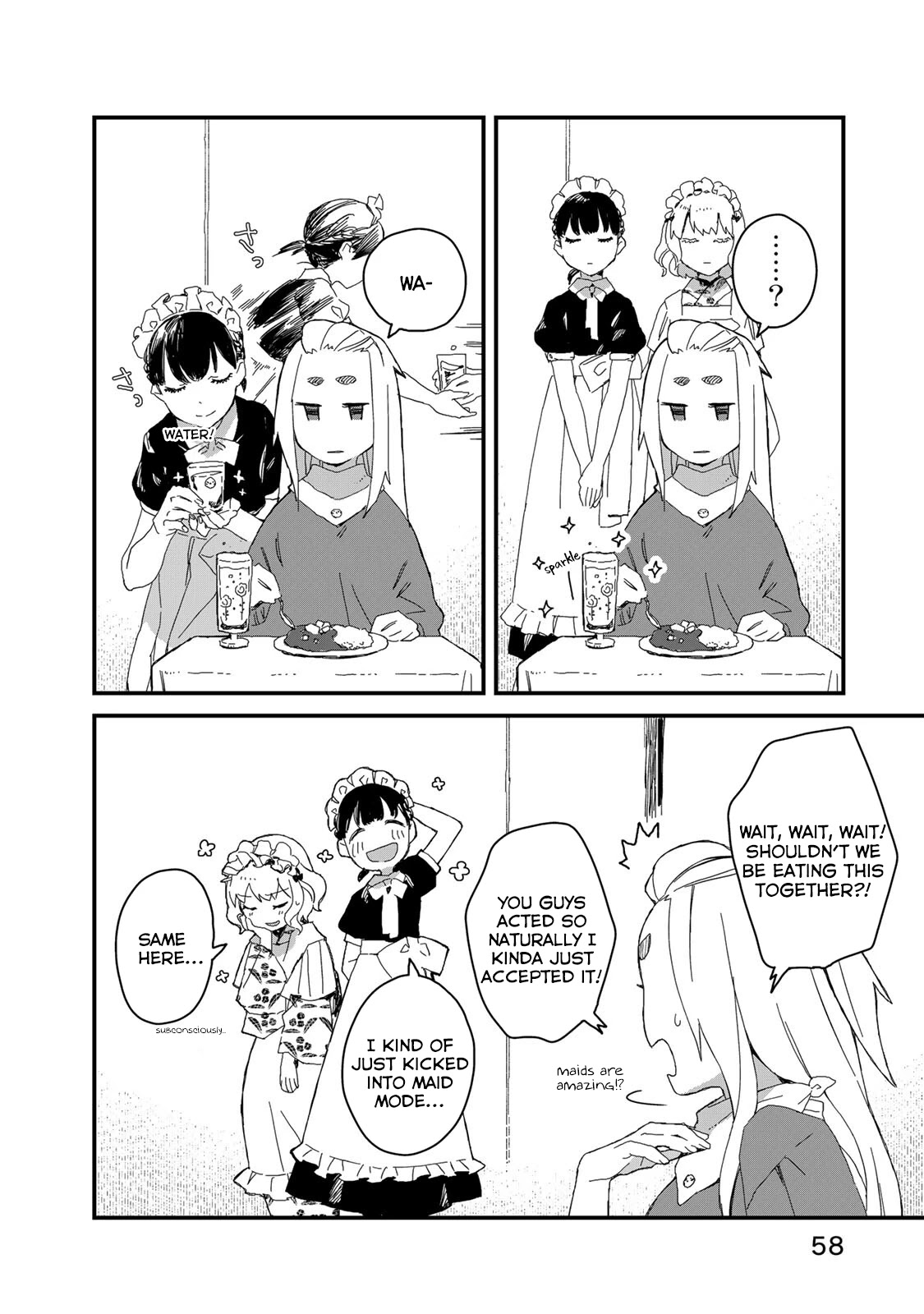 Maid-San Wa Taberu Dake - Chapter 34: Curry