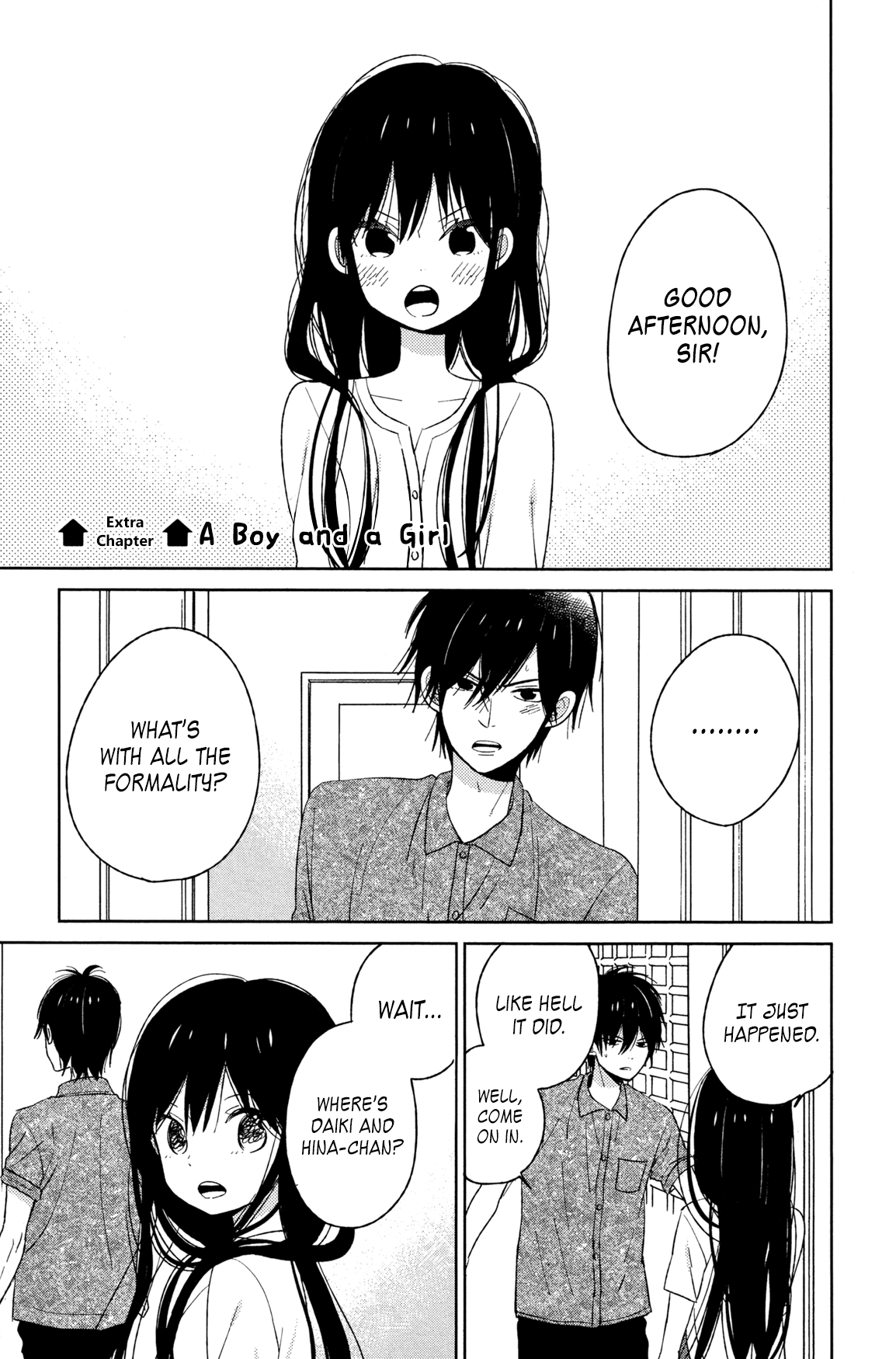 Taiyou No Ie - Vol.13 Chapter 50.3: A Boy And A Girl