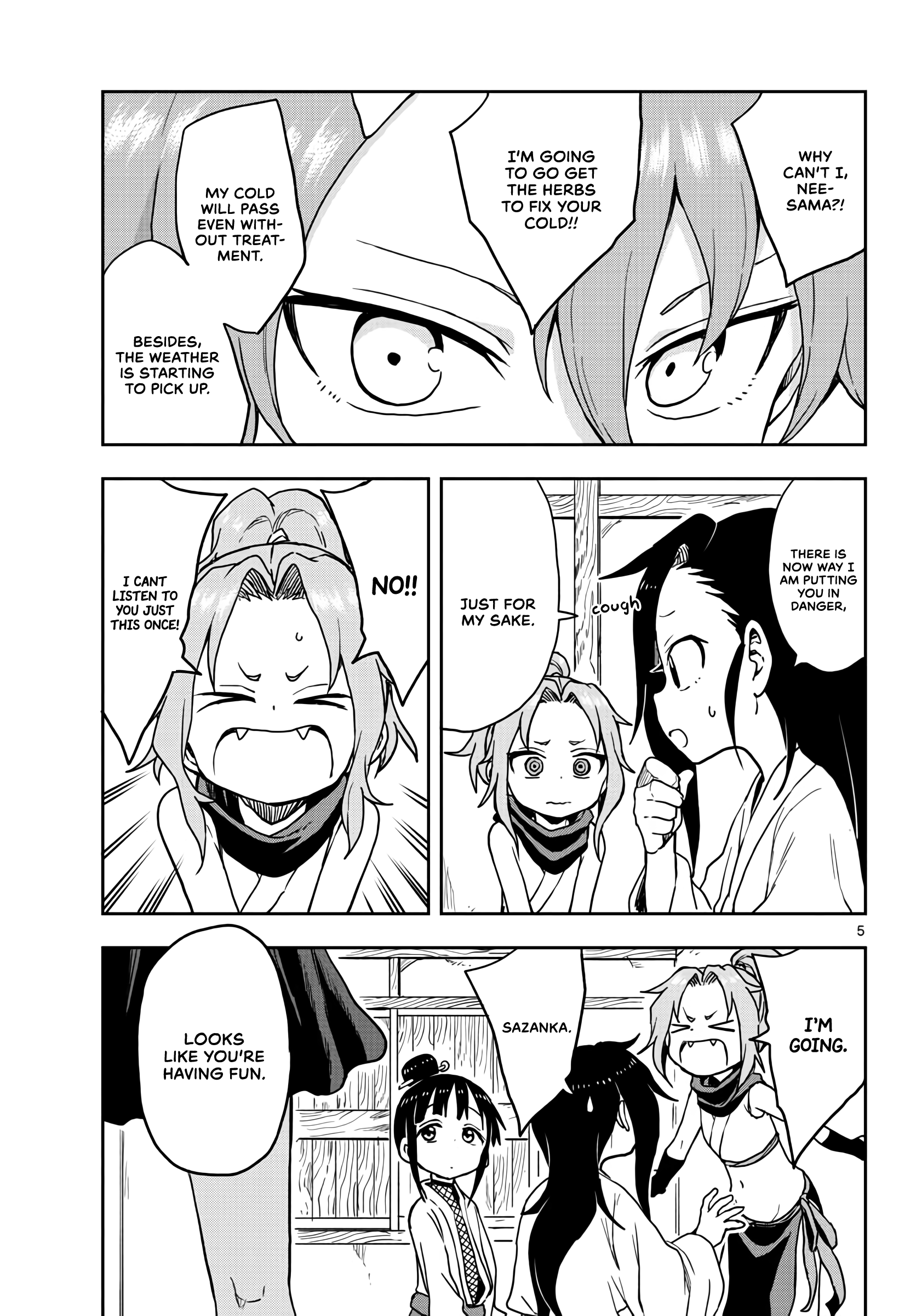 Kunoichi Tsubaki No Mune No Uchi - Vol.4 Chapter 21: Give And Take.