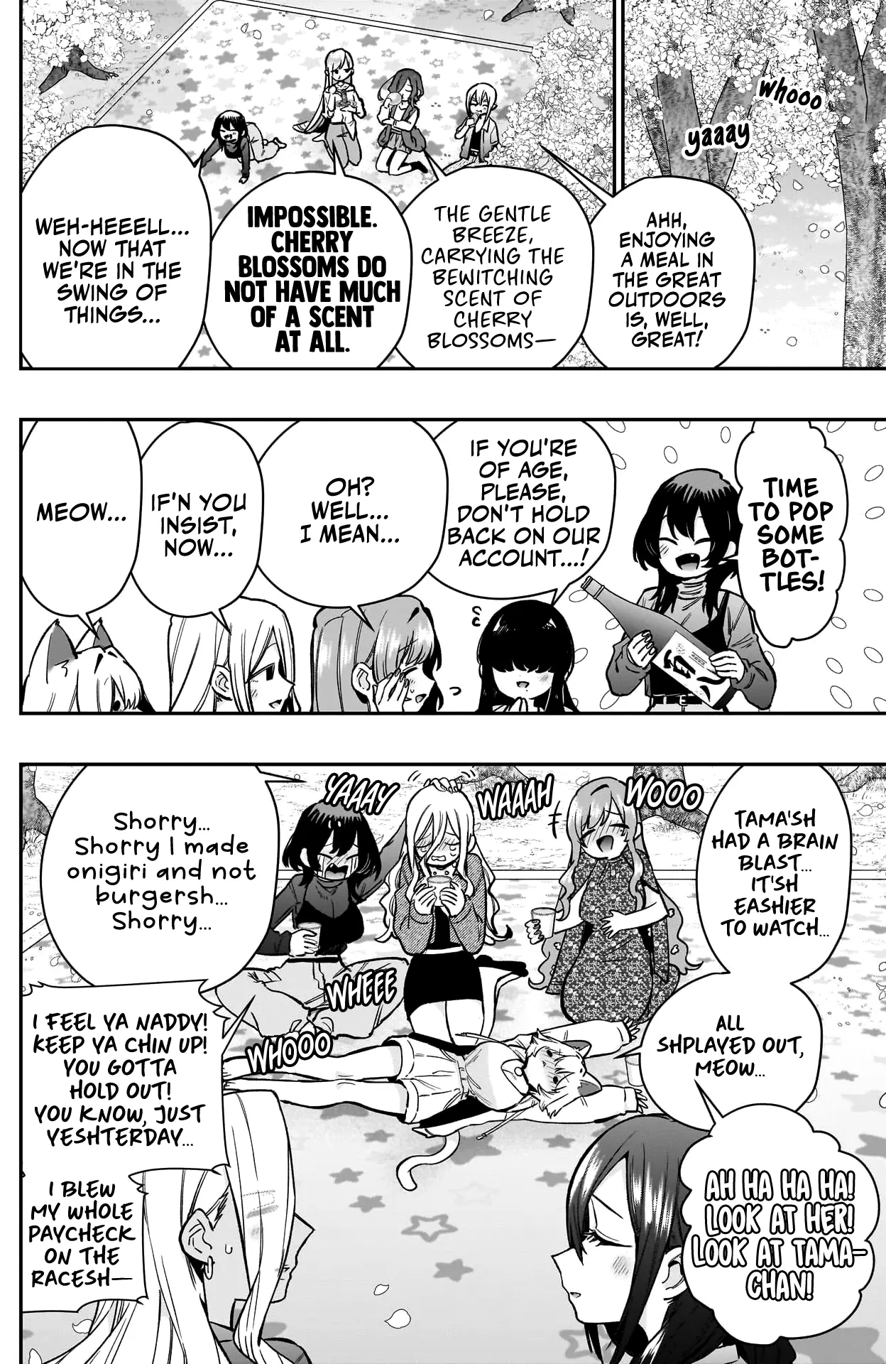 The 100 Girlfriends Who Really, Really, Really, Really, Really Love You - Chapter 179: Rentarou’s Family’s Flower Viewing