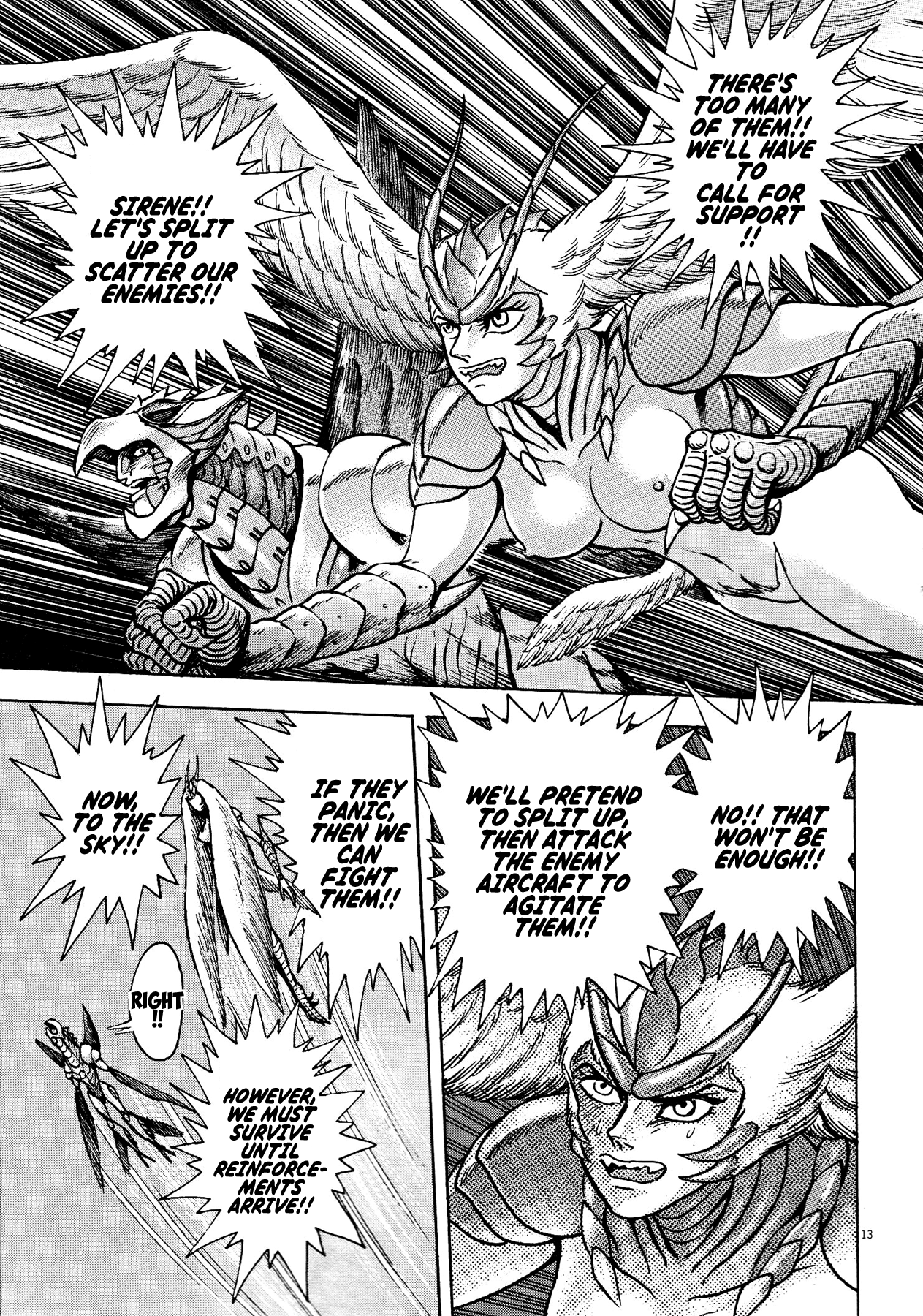 Devilman Saga - Vol.9 Chapter 75: Aerial Warfare