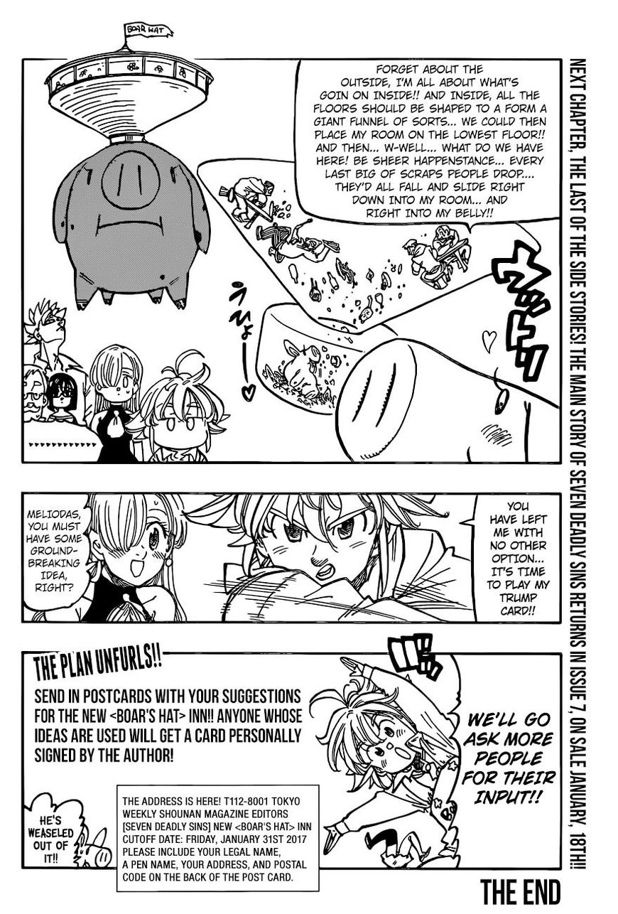 Nanatsu No Taizai - Chapter 201.7 : Side Story #3-The Boar S Hat Inn S Renewal Project