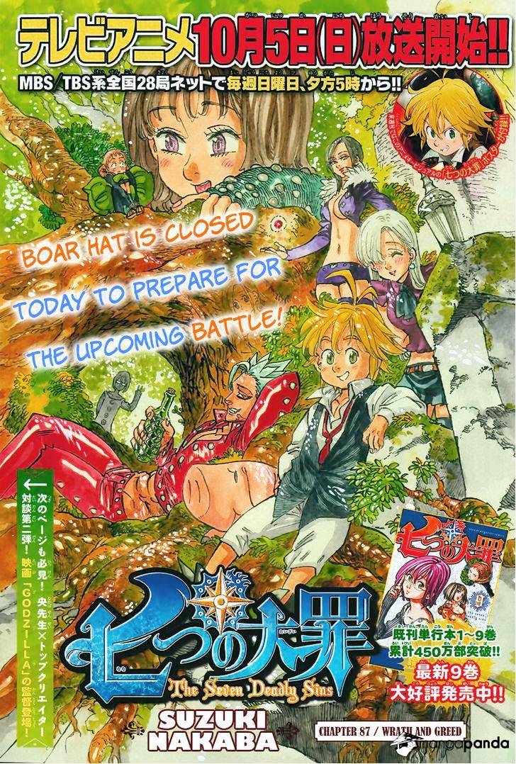 Nanatsu No Taizai - Chapter 87