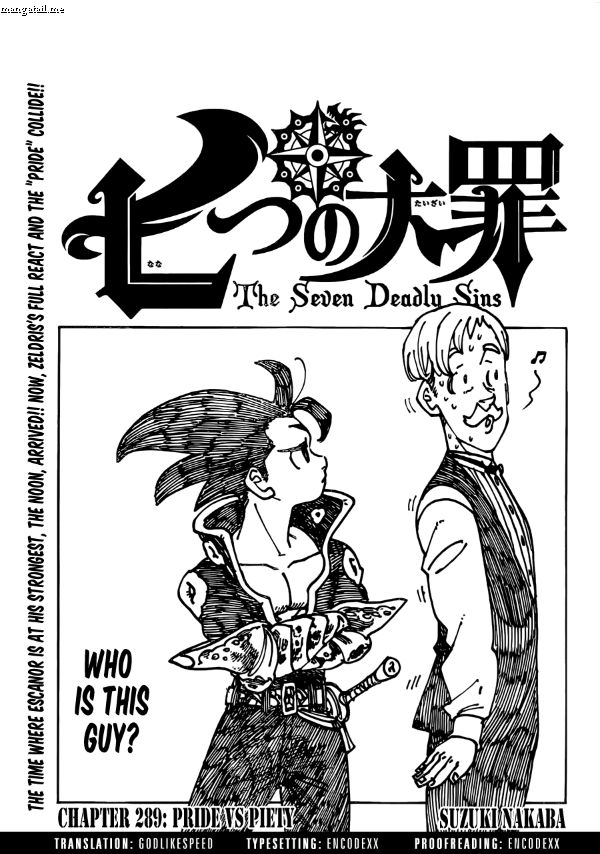 Nanatsu No Taizai - Chapter 289