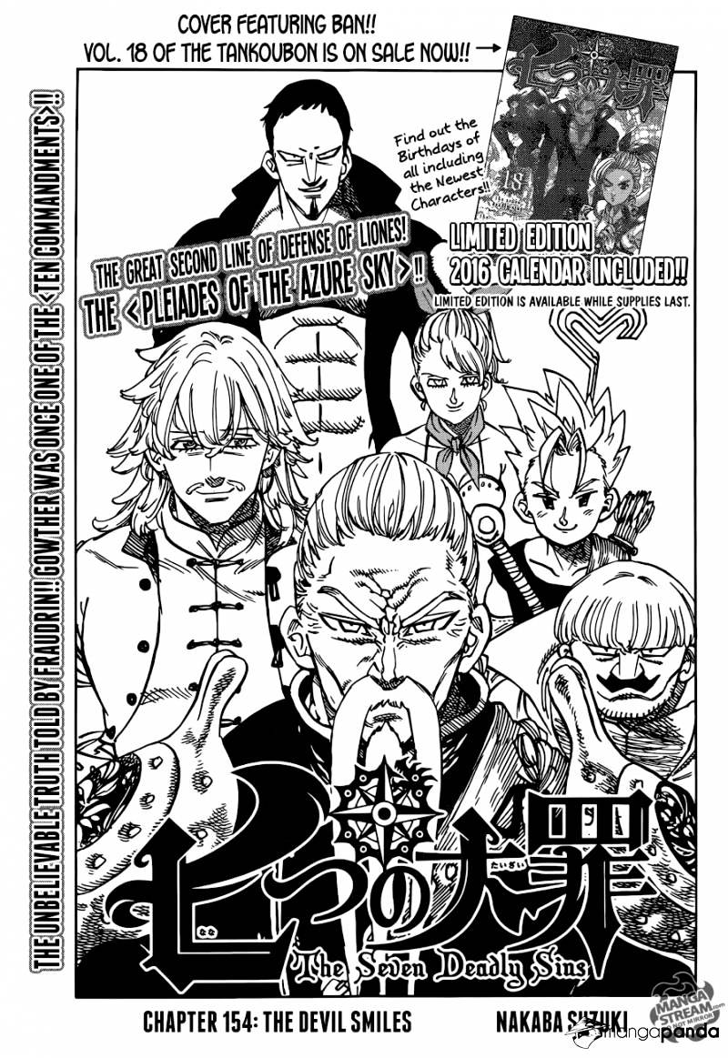 Nanatsu No Taizai - Chapter 154