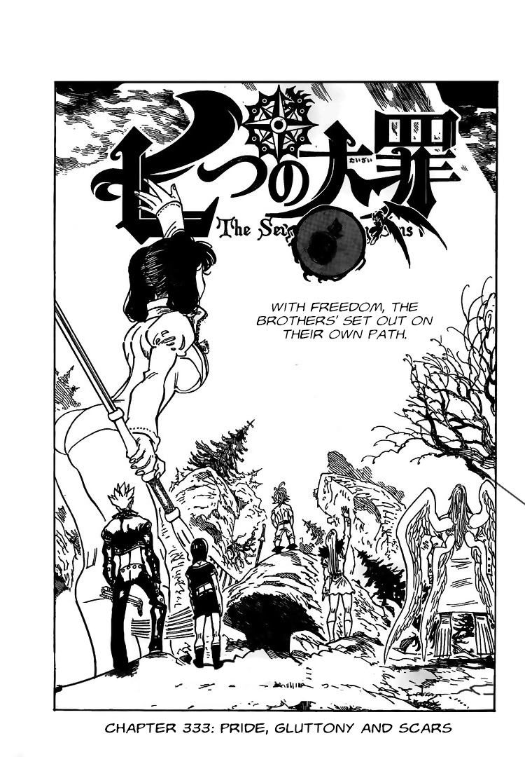 Nanatsu No Taizai - Chapter 333: Pride, Gluttony, And Scars