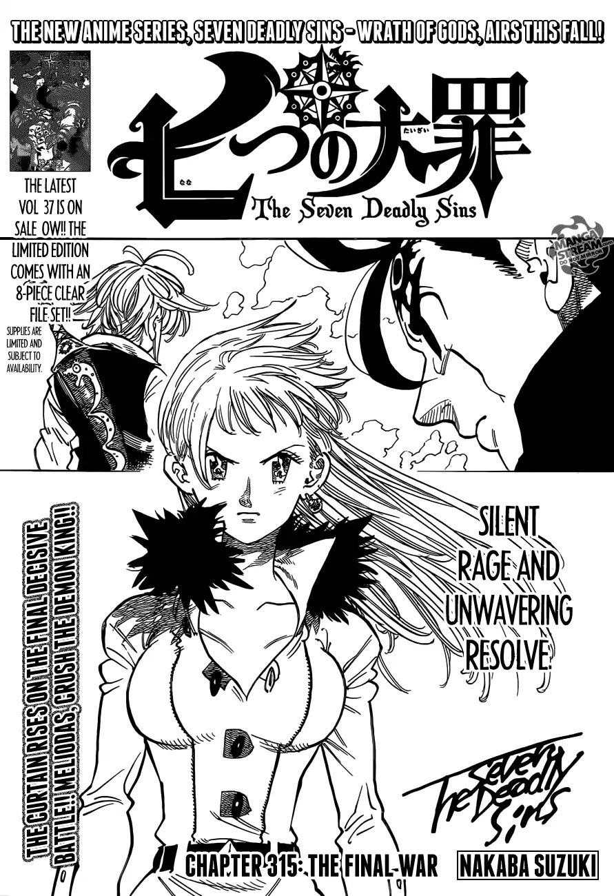 Nanatsu No Taizai - Chapter 315: The Final War