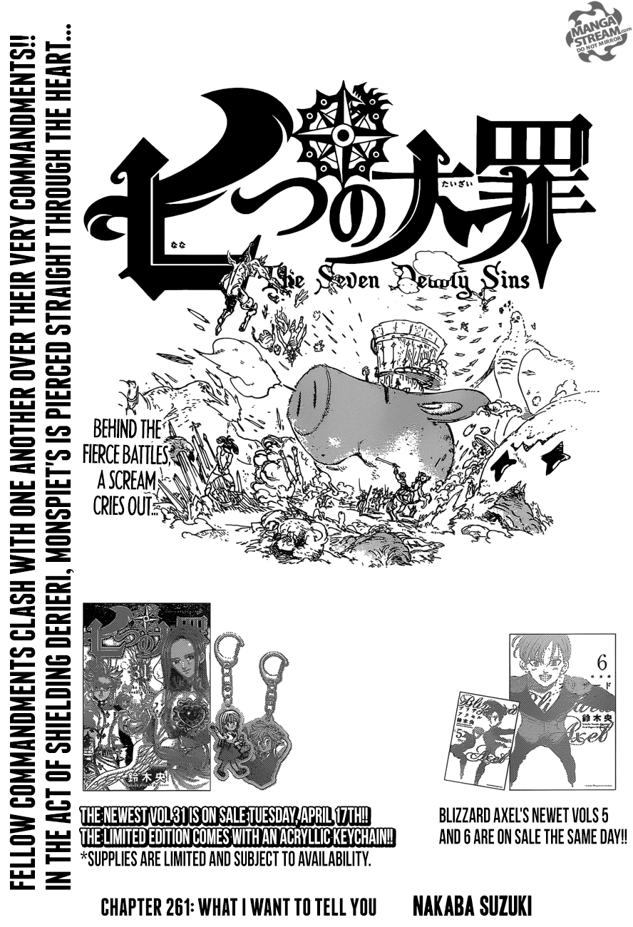 Nanatsu No Taizai - Chapter 261