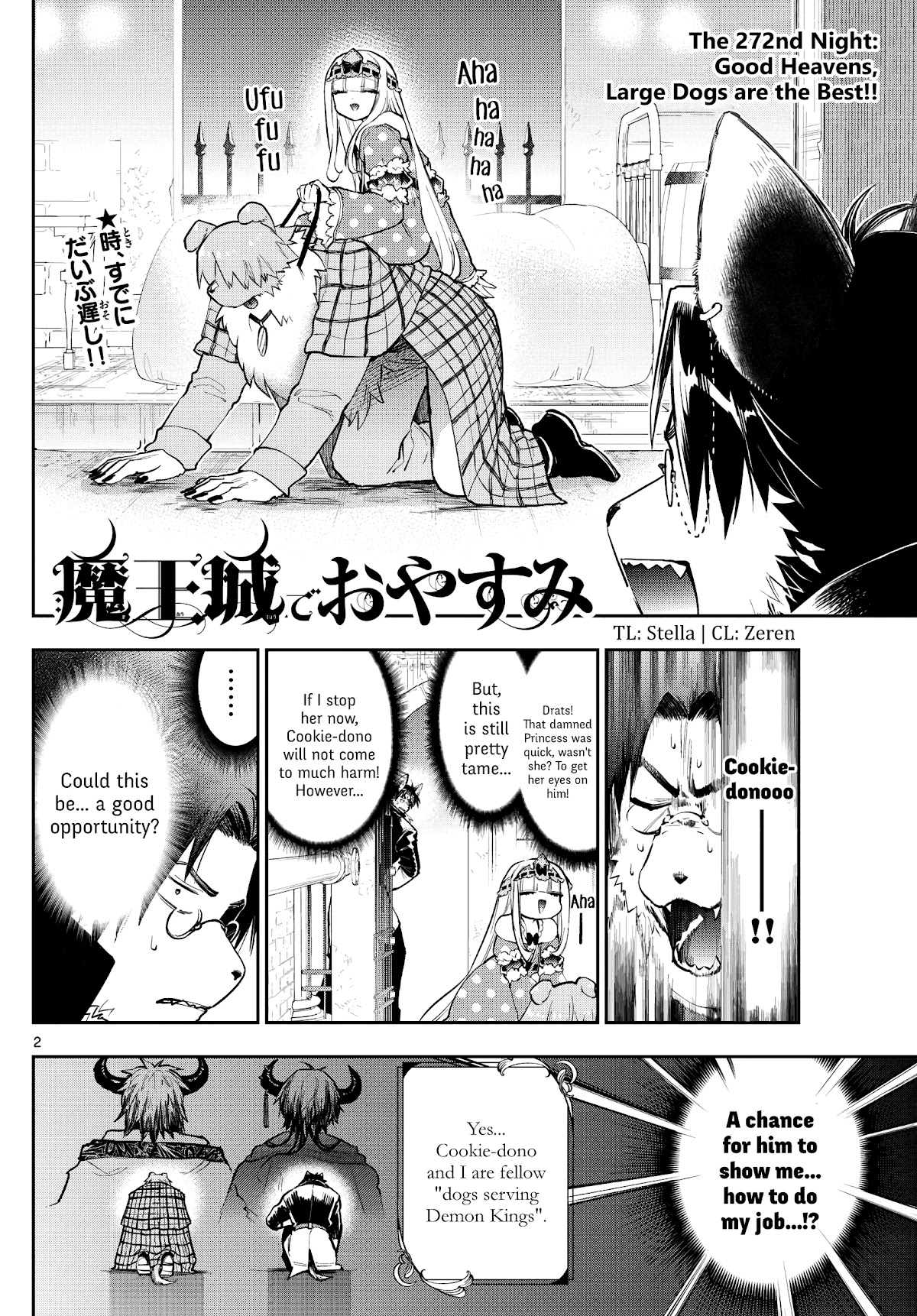 Maou-Jou De Oyasumi - Chapter 272: Good Heavens, Large Dogs Are The Best!