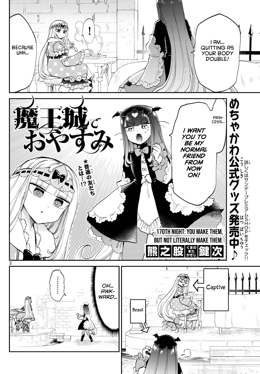 Maou-Jou De Oyasumi - Chapter 170: You Make Them, But Not Literally Make Them