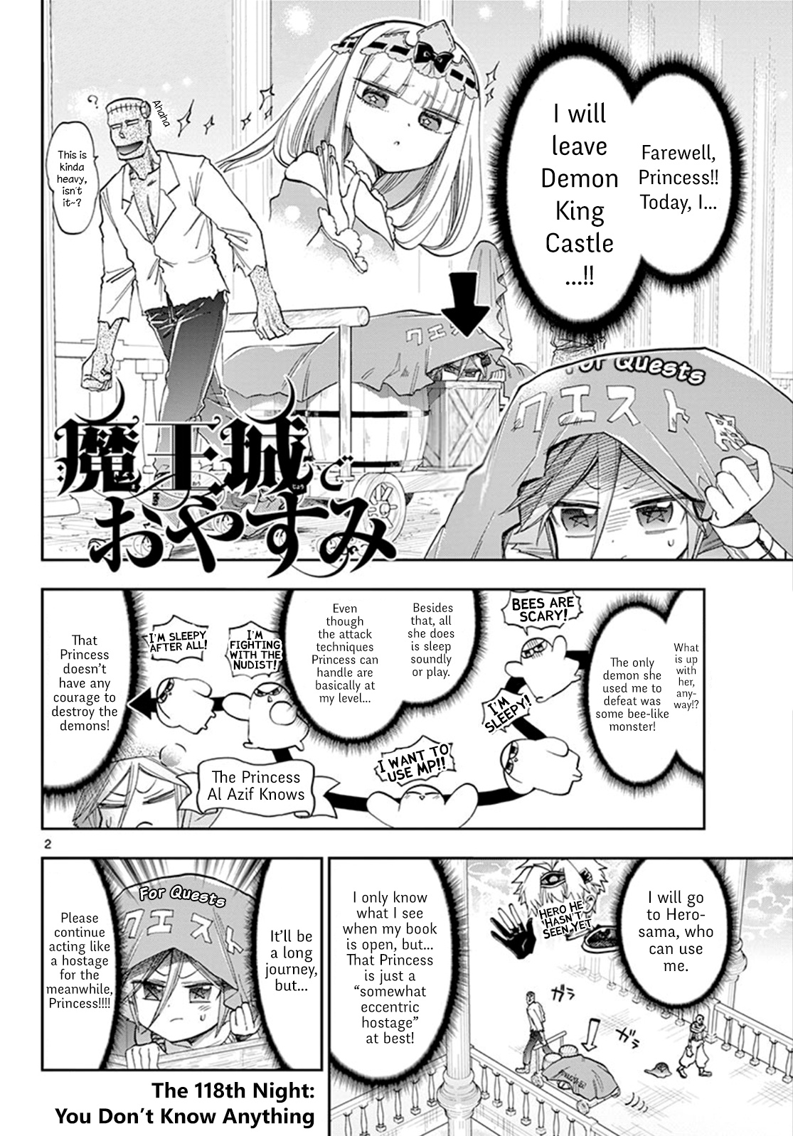 Maou-Jou De Oyasumi - Vol.10 Chapter 118: You Don T Know Anything