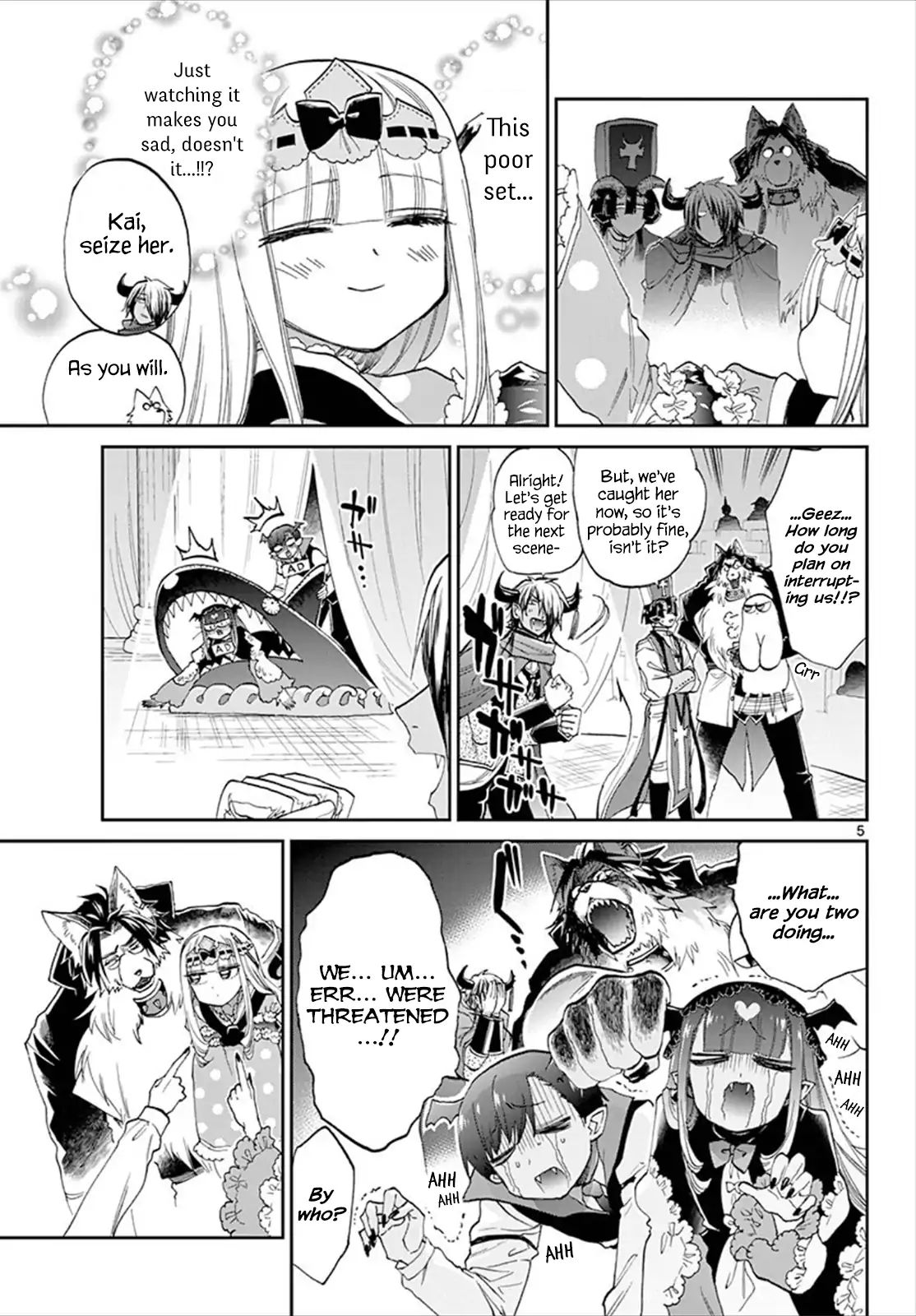 Maou-Jou De Oyasumi - Chapter 87: When It Comes To Movies, You Need Popcorn