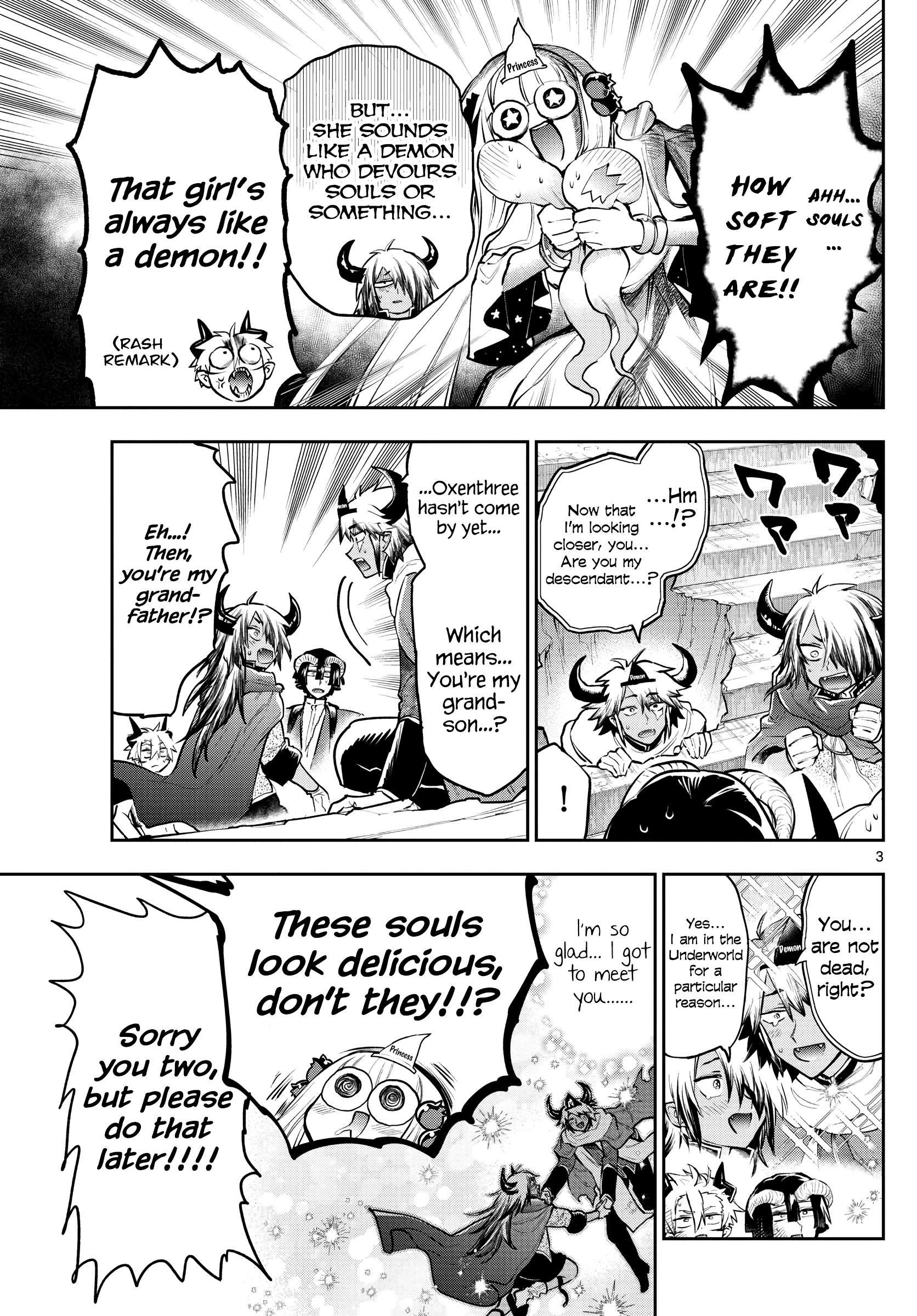 Maou-Jou De Oyasumi - Chapter 292: Advance To The Underworld! The Horned Trio