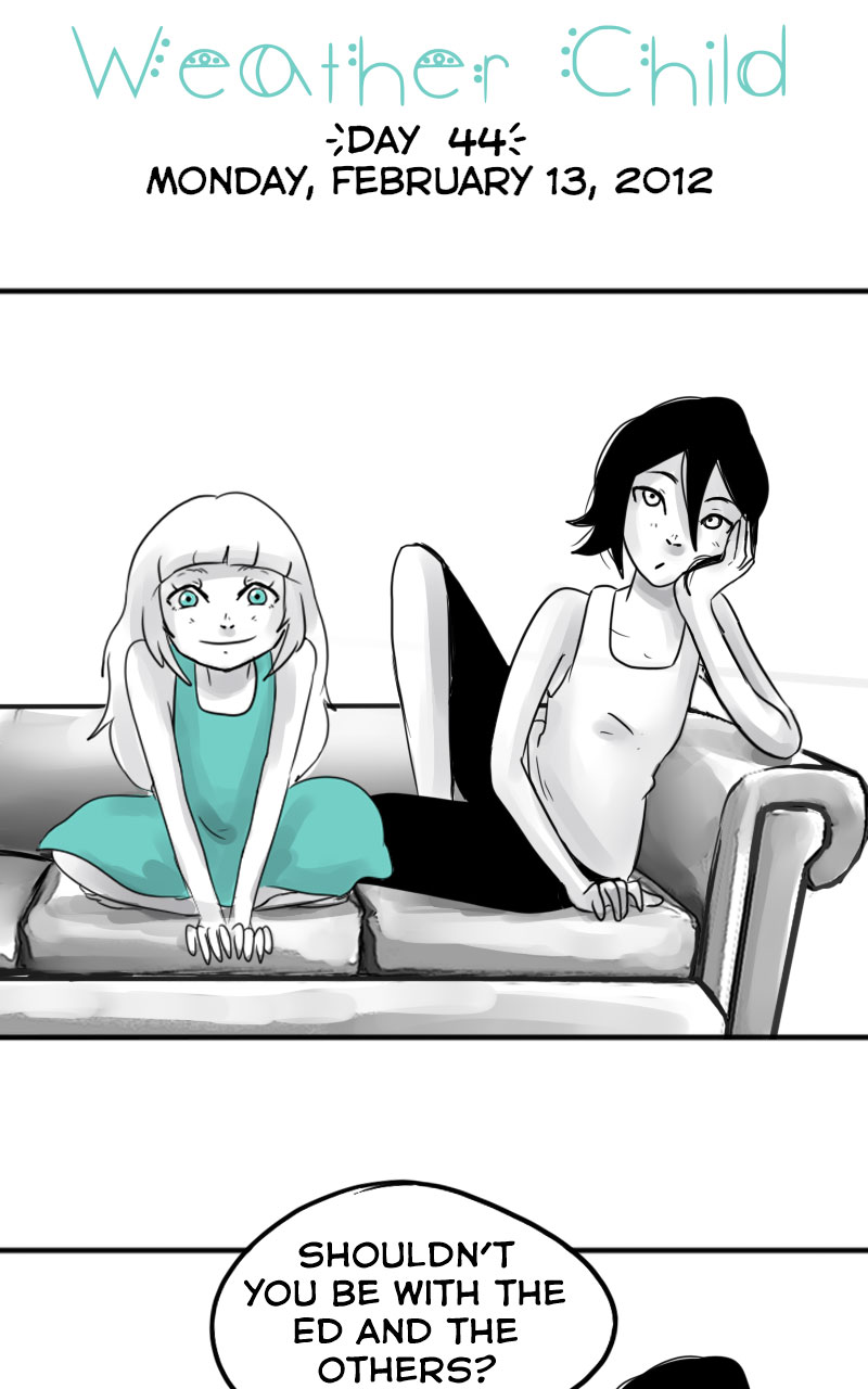 Weather Child - Vol.2 Chapter 49: [Day 44] Monday, February 13, 2012