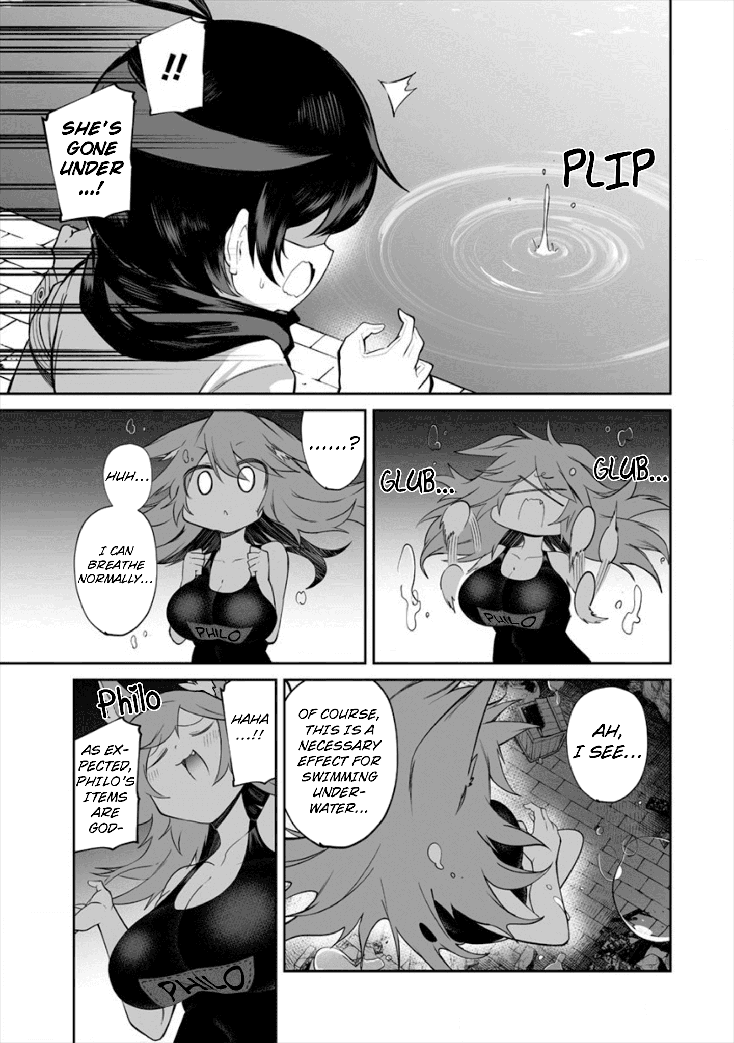 Shiboritoranaide, Onna Shounin-San - Chapter 10.2: Safety Swimsuit Part 2