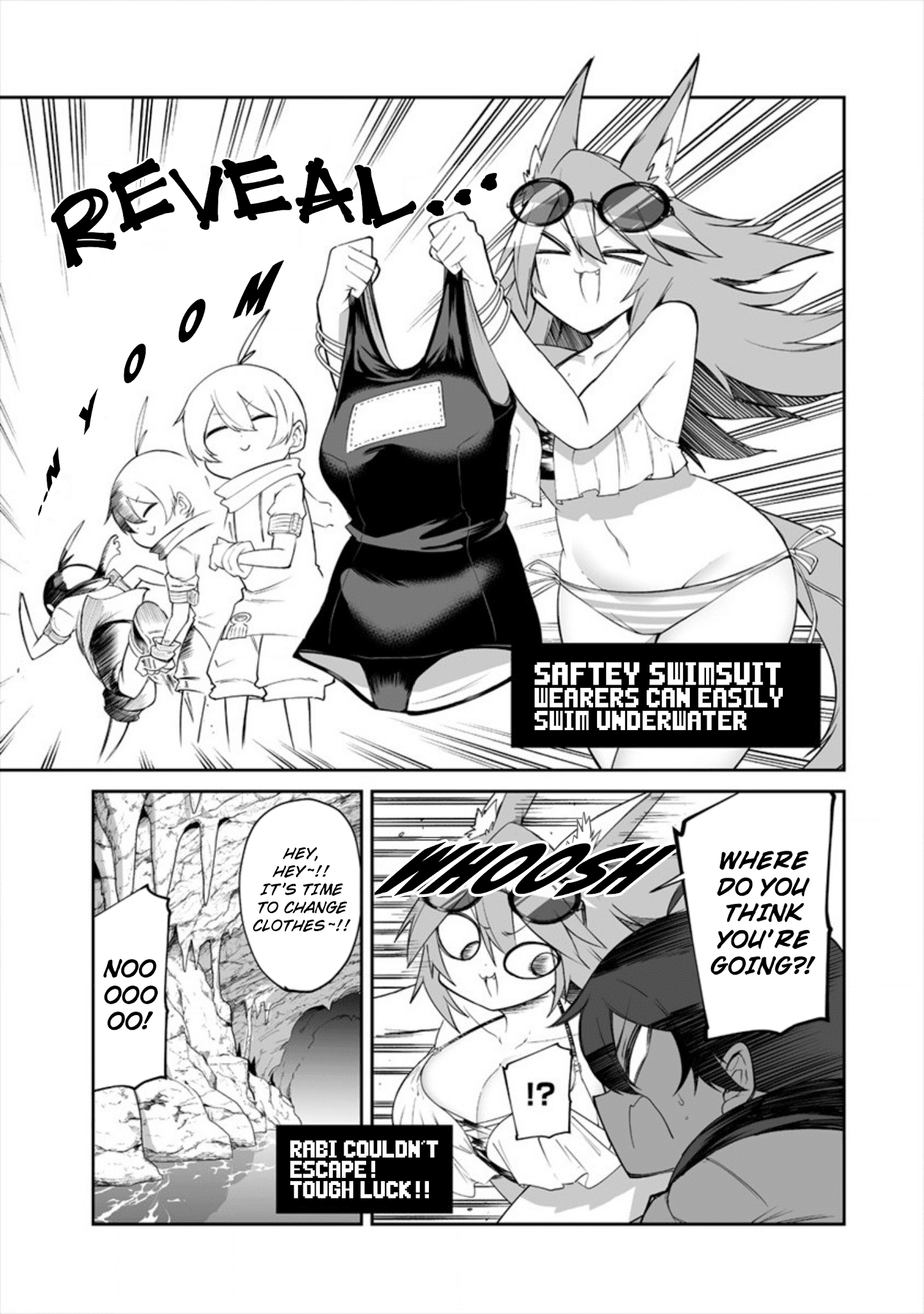 Shiboritoranaide, Onna Shounin-San - Chapter 10.1: Safety Swimsuit Part 1