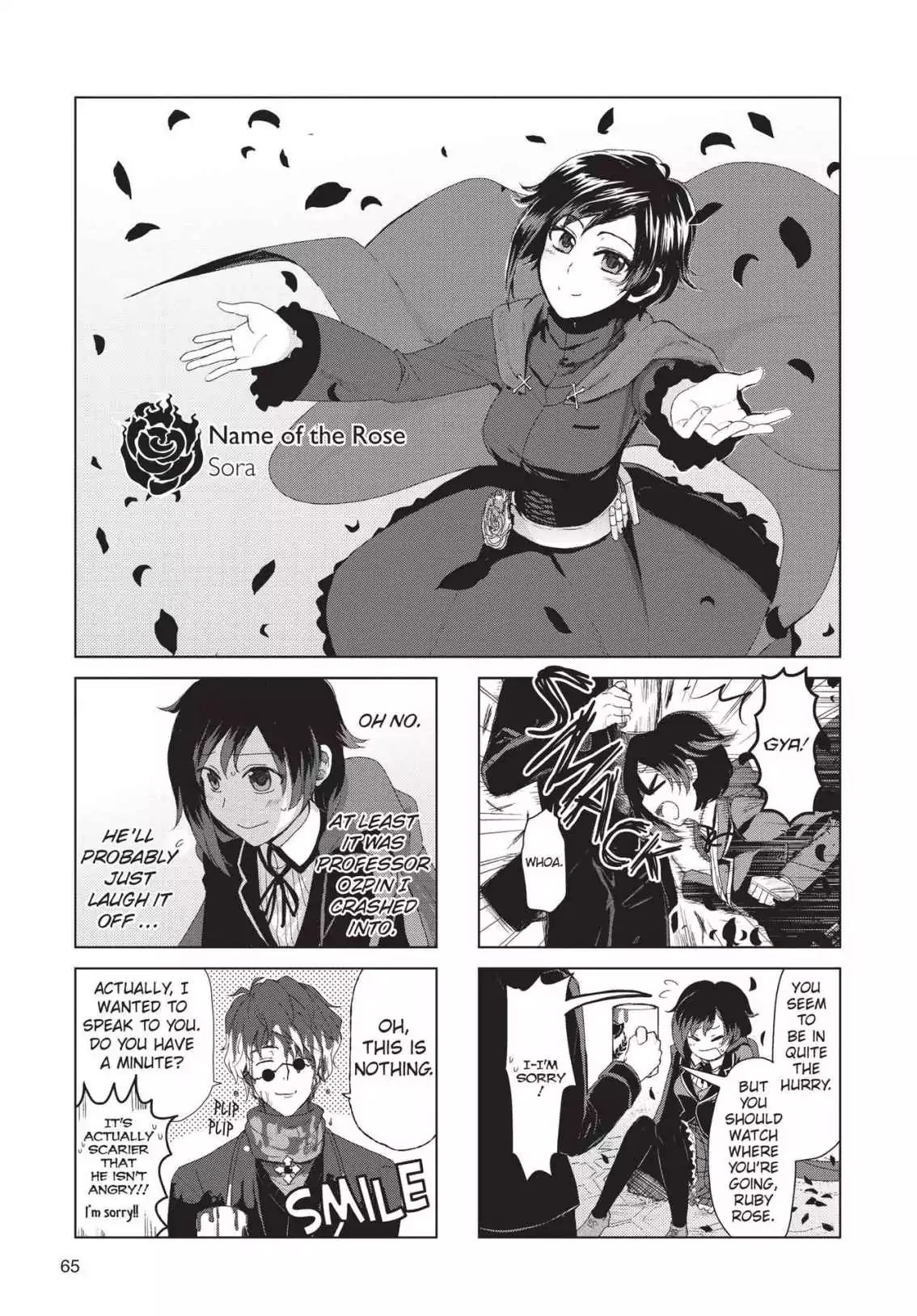 Rwby: Official Manga Anthology - Vol.1  Name Of The Rose | Sora