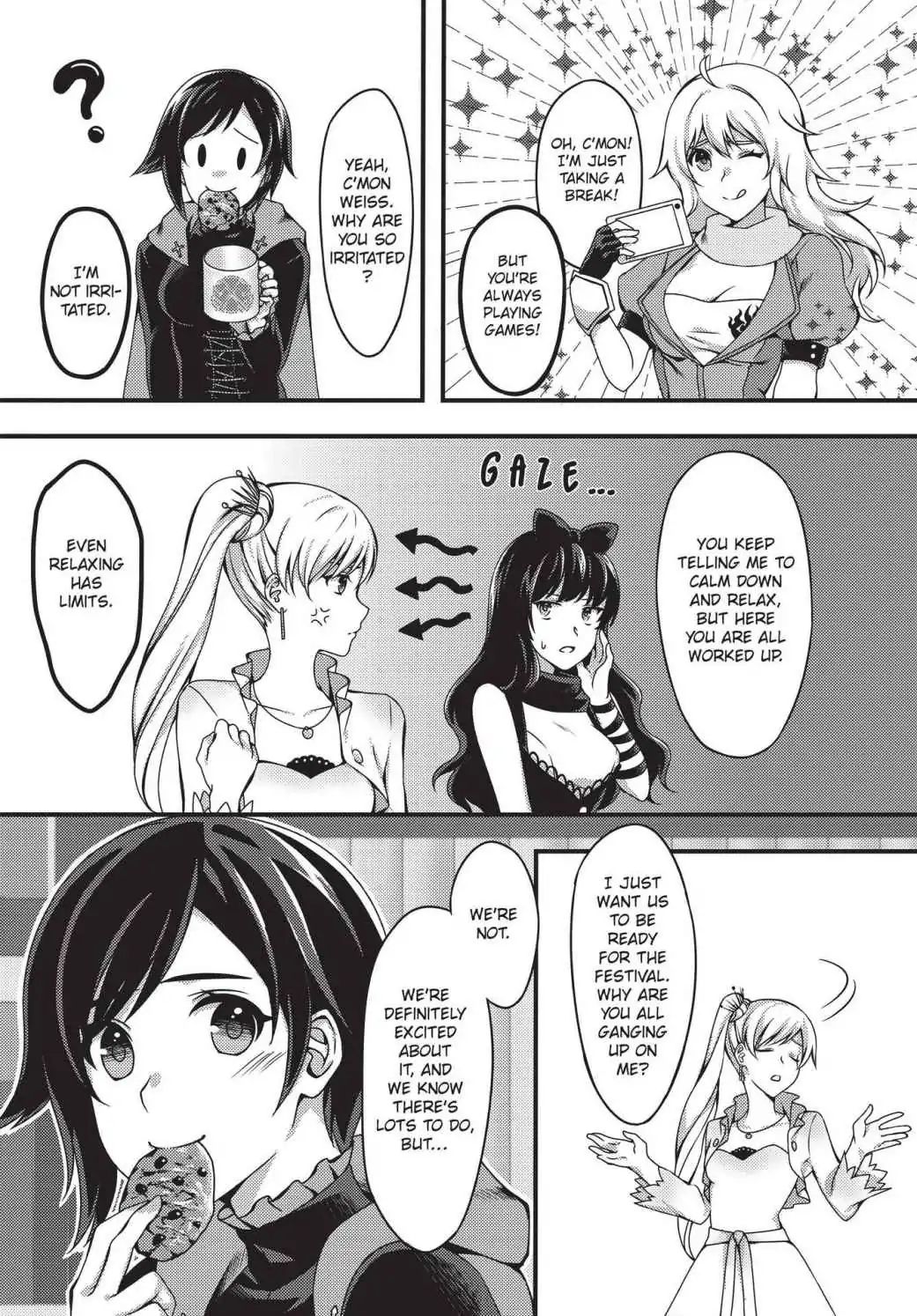 Rwby: Official Manga Anthology - Vol.2 Happiness Is Next To Boredom | Rojine Kio