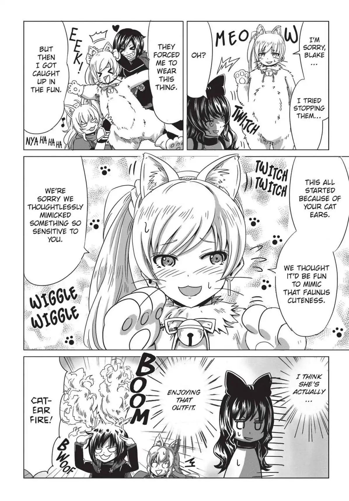 Rwby: Official Manga Anthology - Vol.3 Black Beauty And The Cat-Eared Girl | Kaogeimoai