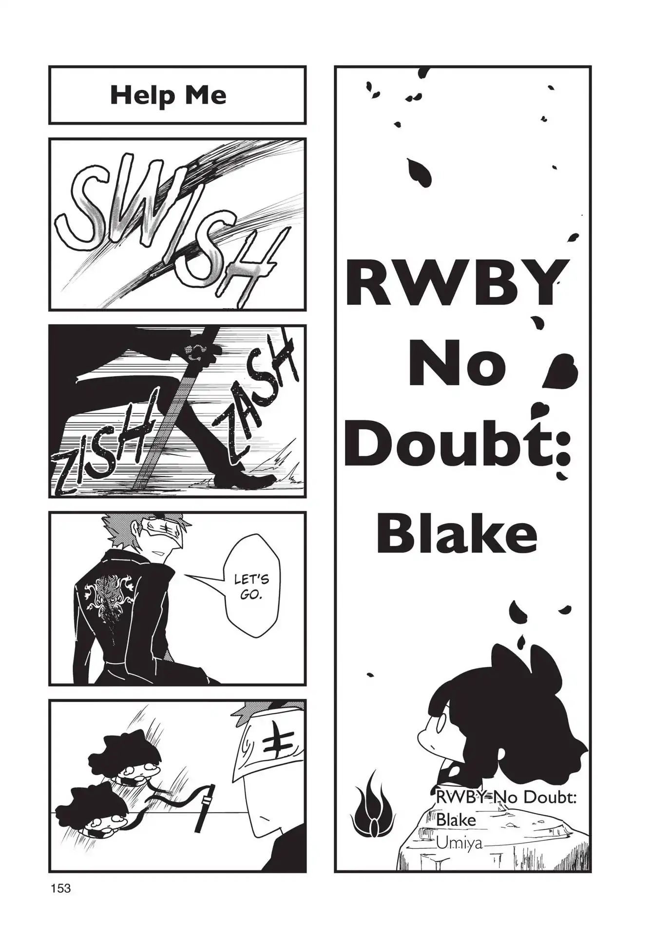 Rwby: Official Manga Anthology - Vol.3 Rwby No Doubt: Blake | Umiya