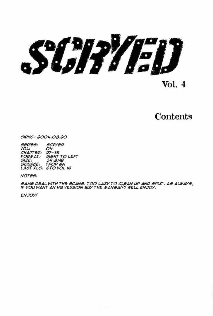 S-Cry-Ed - Vol.4 Chapter 31