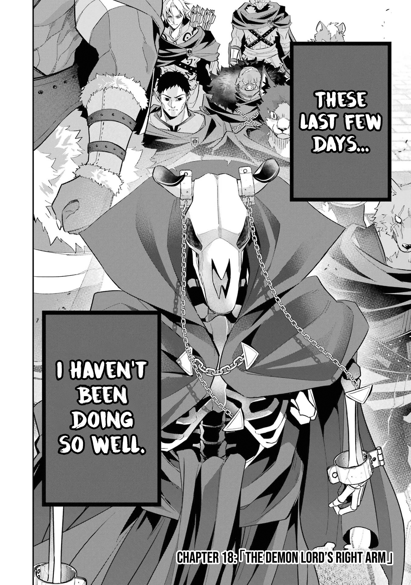 The Executed Sage Who Was Reincarnated As A Lich And Started An All-Out War - Vol.5 Chapter 18: 「The Demon Lord's Right Arm」