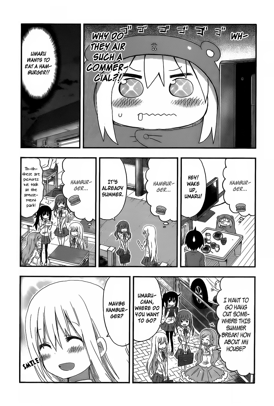 Himouto! Umaru-Chan - Chapter 109 : Umaru And Hamburger