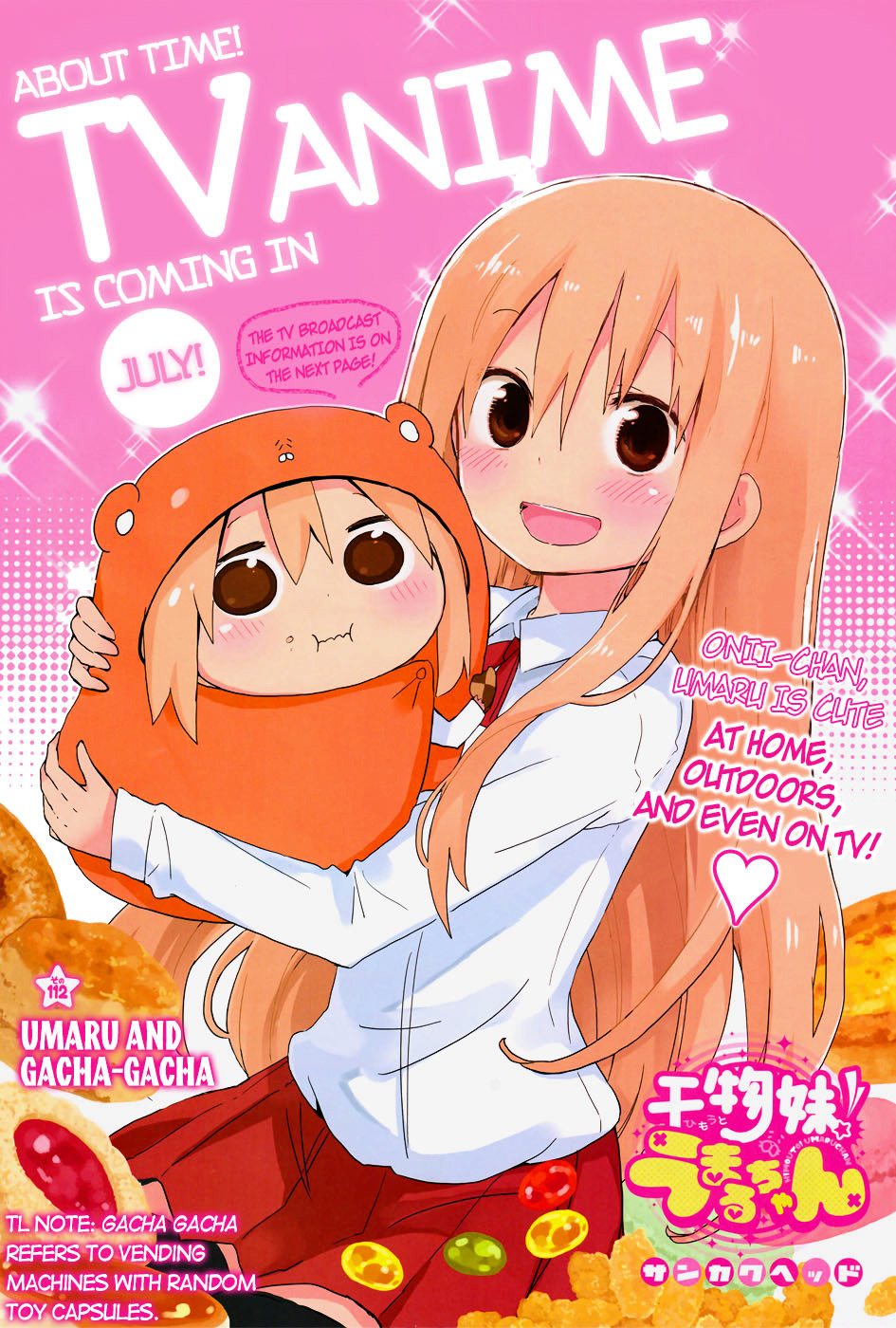 Himouto! Umaru-Chan - Chapter 112 : Umaru And Gacha-Gacha