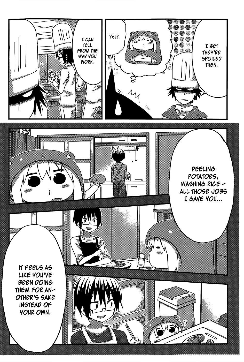 Himouto! Umaru-Chan - Chapter 98 : Onii-Chan And Cooking