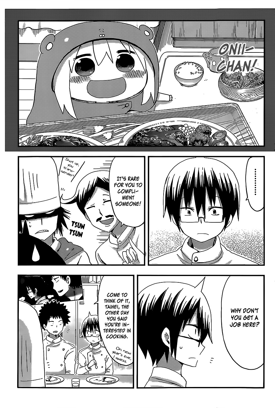 Himouto! Umaru-Chan - Chapter 98 : Onii-Chan And Cooking