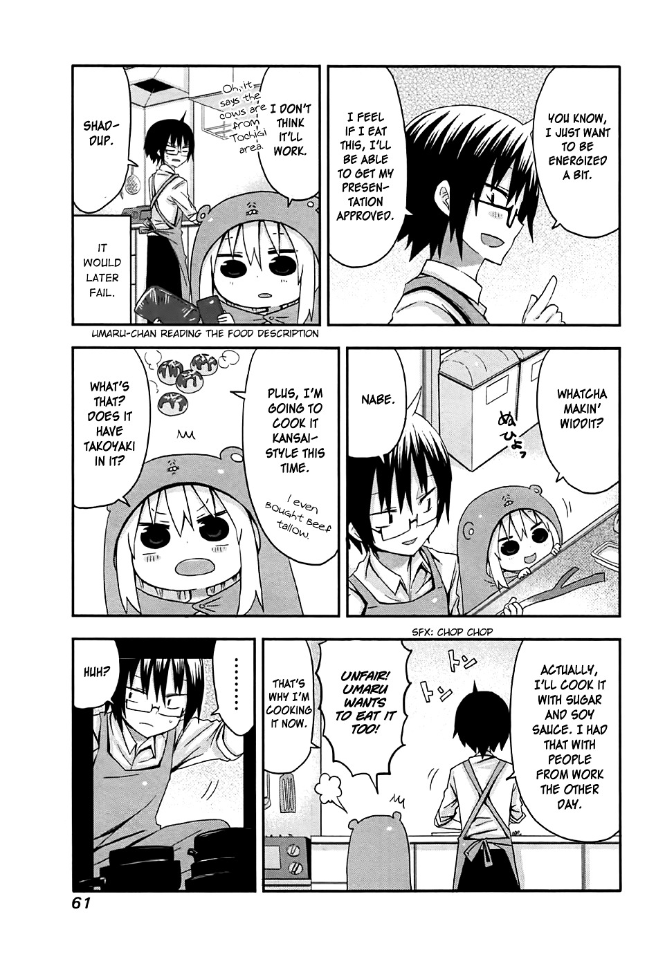 Himouto! Umaru-Chan - Chapter 07 : Umaru And Nabe