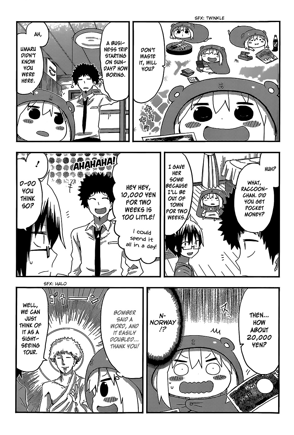 Himouto! Umaru-Chan - Chapter 94 : Onii-Chan And Business Trip (1)