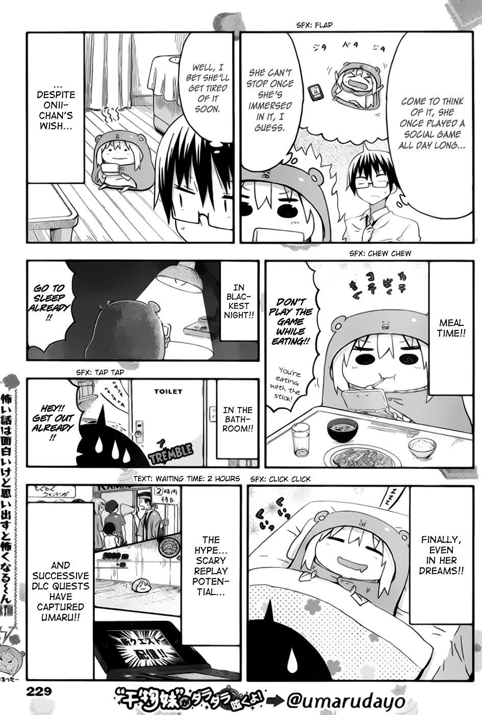 Himouto! Umaru-Chan - Chapter 72 : Umaru And New Game