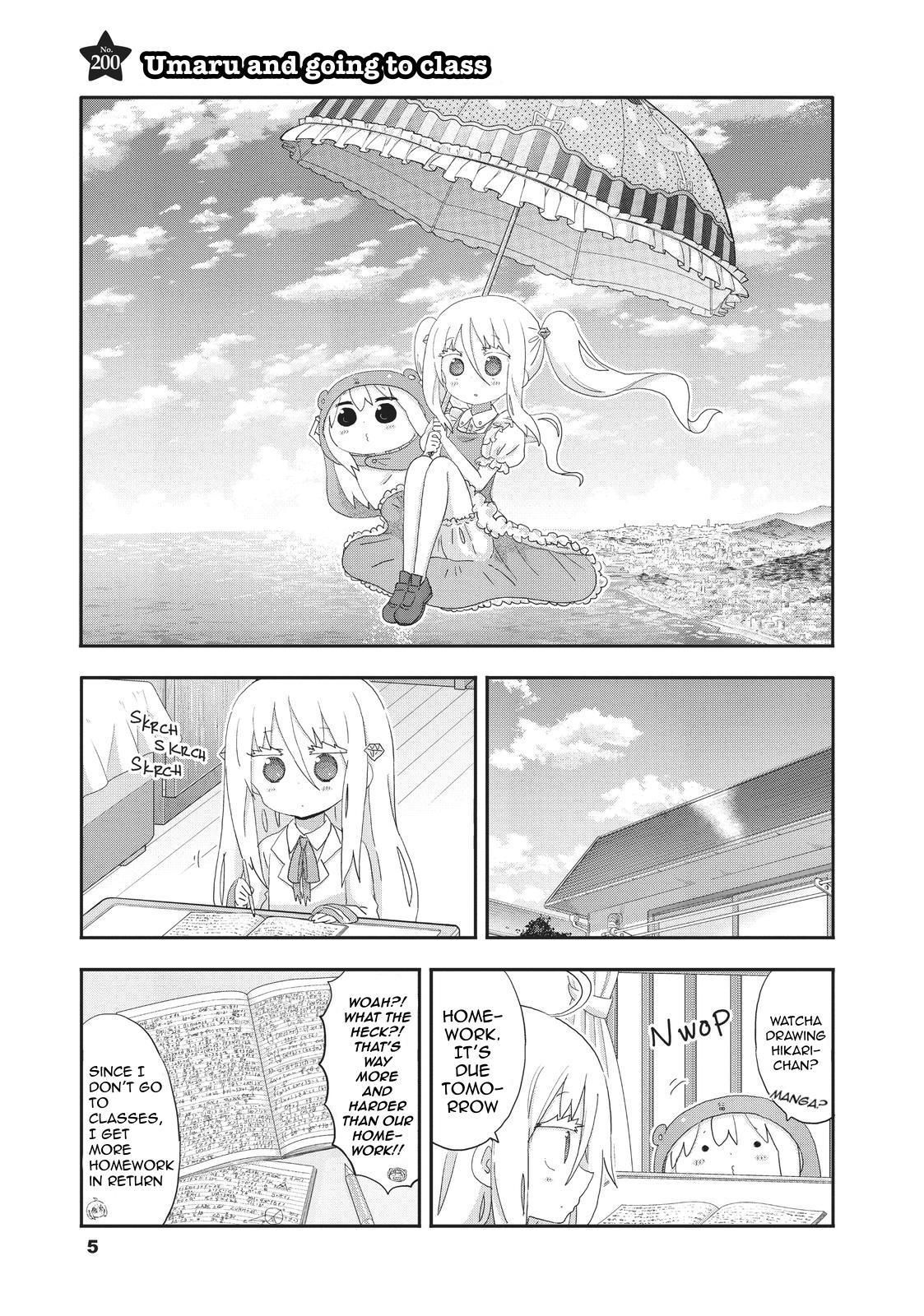 Himouto! Umaru-Chan - Chapter 200: Umaru And Going To Class