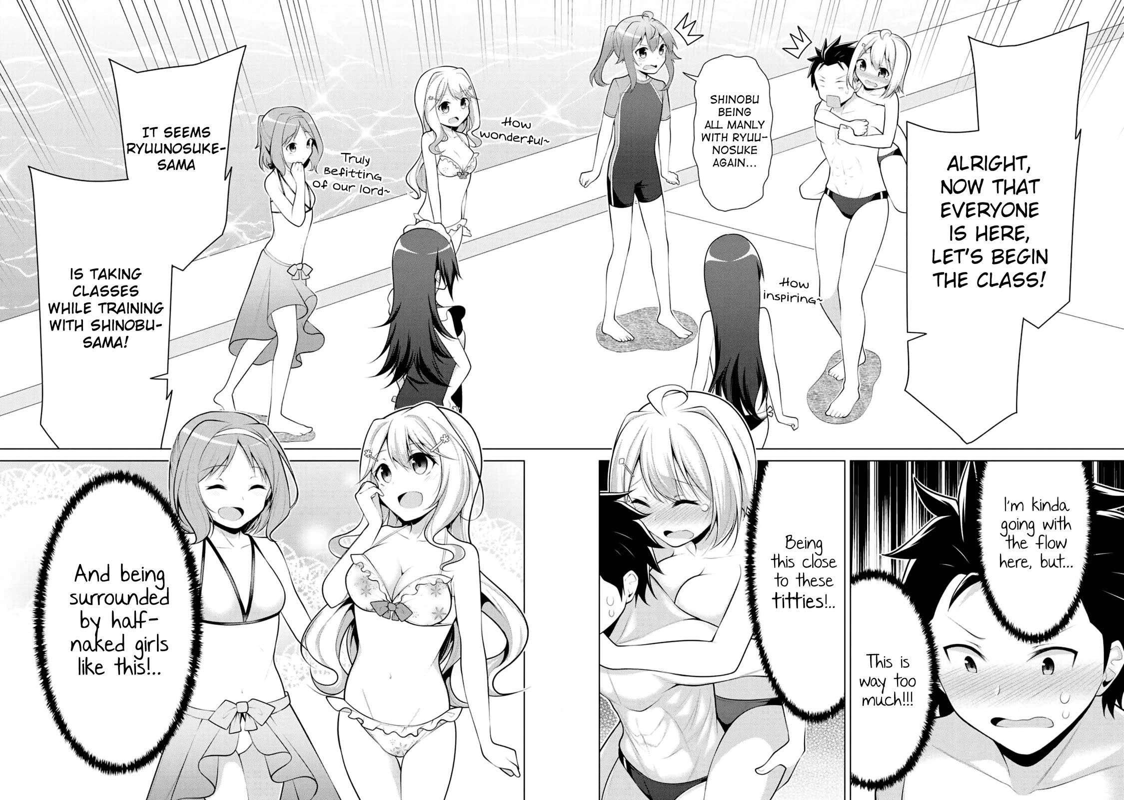 Koitsu-Ra No Shoutai Ga Onnada To Oredake Ga Shitte Iru - Chapter 6: Pool Rangers, Log On! Pool Fusion, Engage!