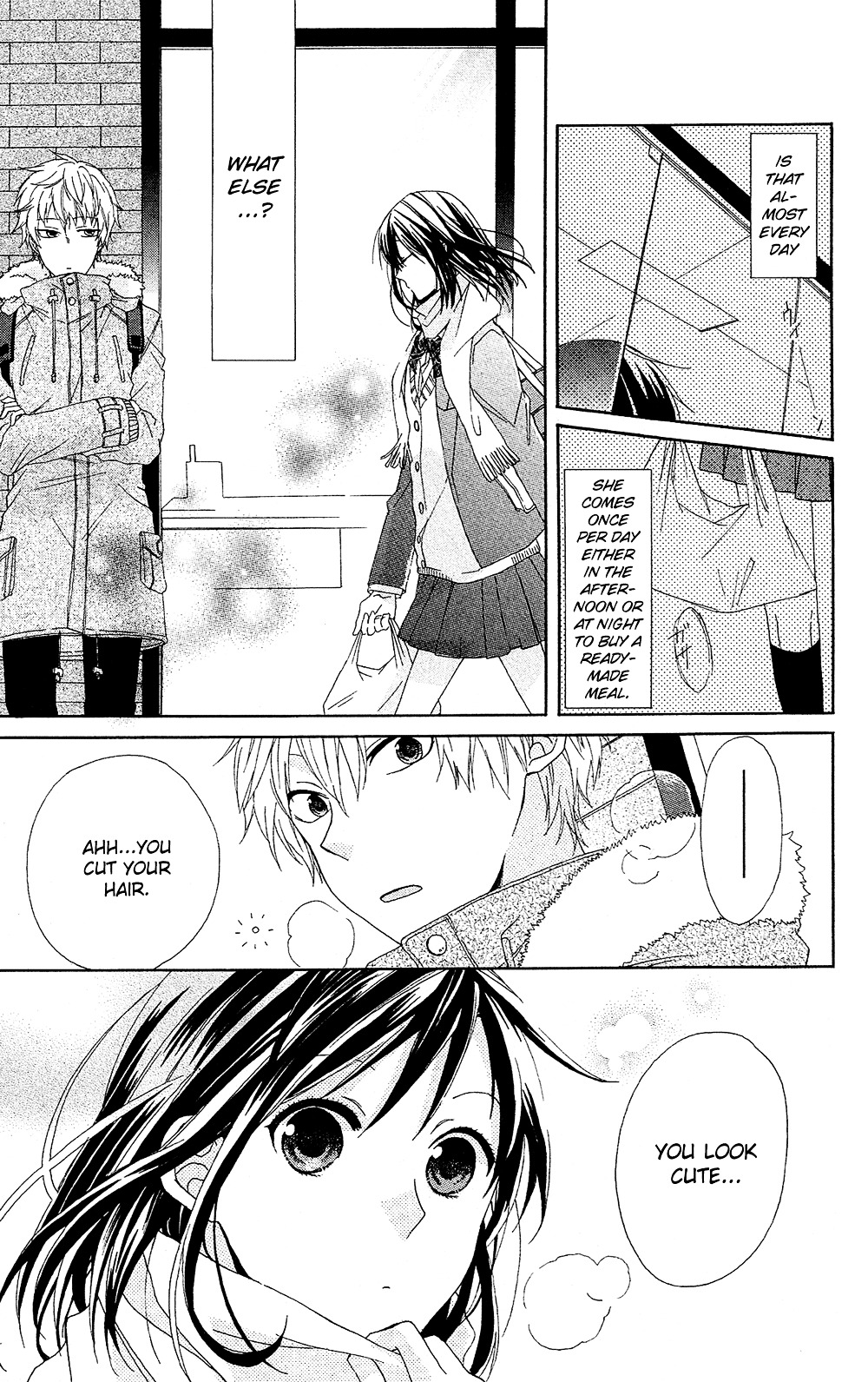 Mizutama Honey Boy - Vol.2 Chapter 7.7 : [Oneshot] Fuyuzora Ni Hibiku