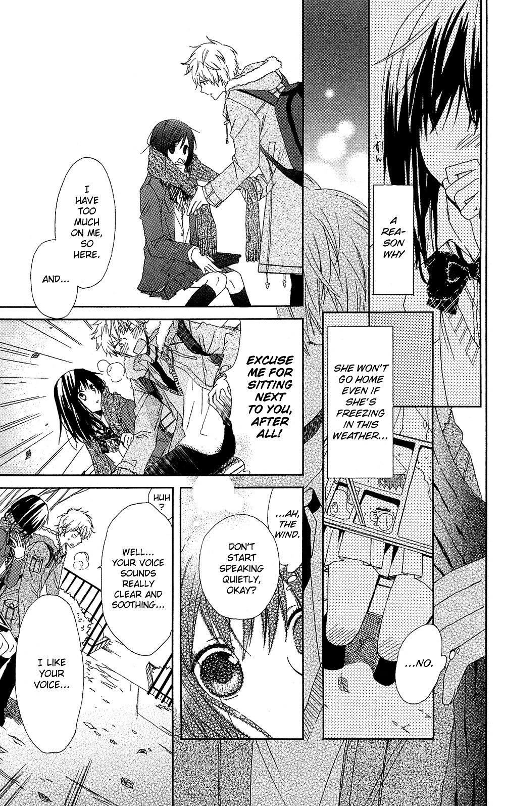 Mizutama Honey Boy - Vol.2 Chapter 7.7 : [Oneshot] Fuyuzora Ni Hibiku