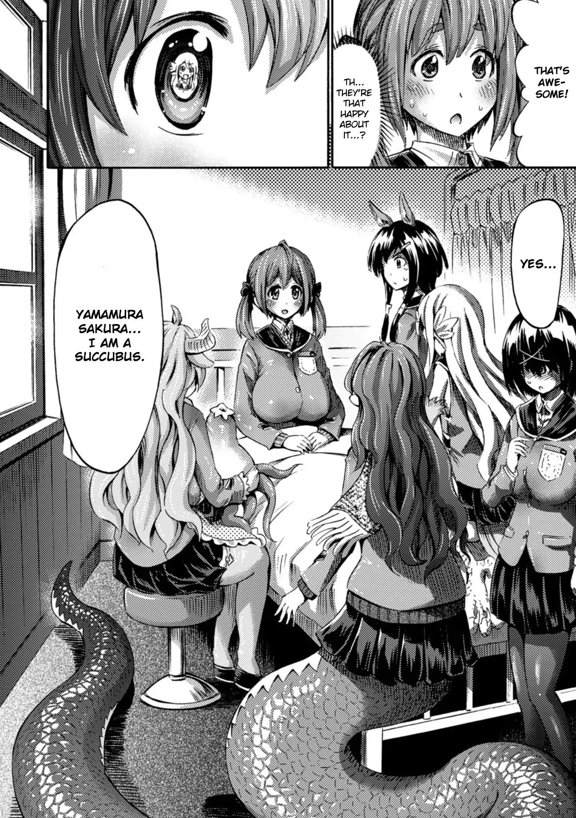 I Am Not A Succubus - Chapter 1: On The First Day Of School, Sakura Falls As If Dancing