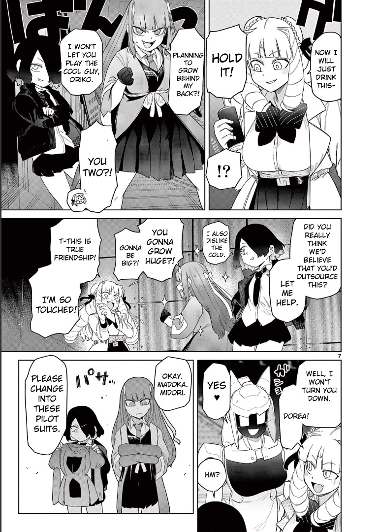 Giant Ojou-Sama - Chapter 53: Snow Removal! Oriko Doesn't Care?!