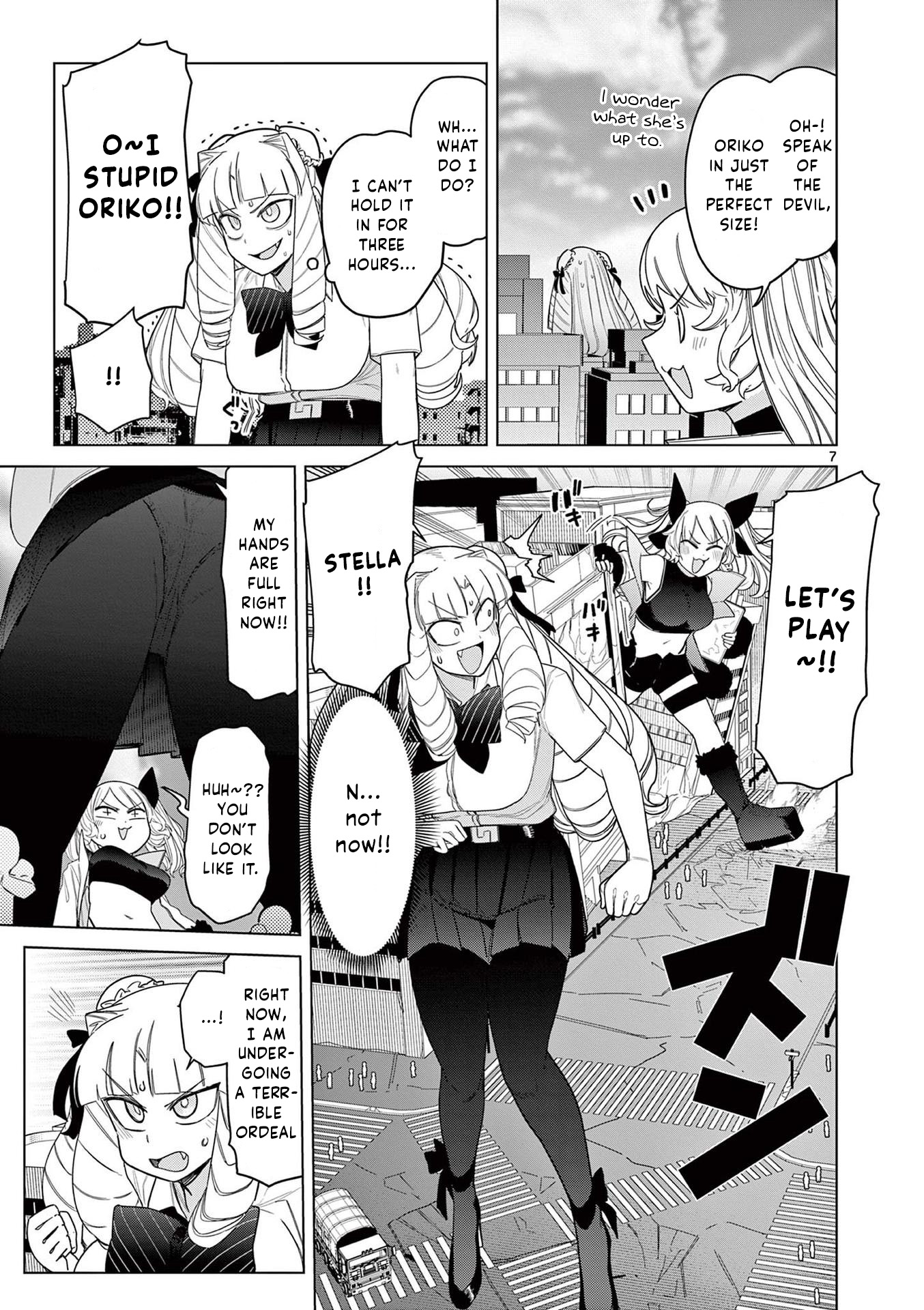 Giant Ojou-Sama - Vol.6 Chapter 50: Crisis! Approaching Toilet Limit Desu Wa!