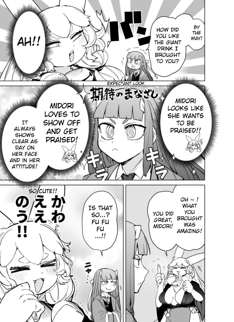 Giant Ojou-Sama - Chapter 91: Sisters! A Fluffy Grin Of Trust!