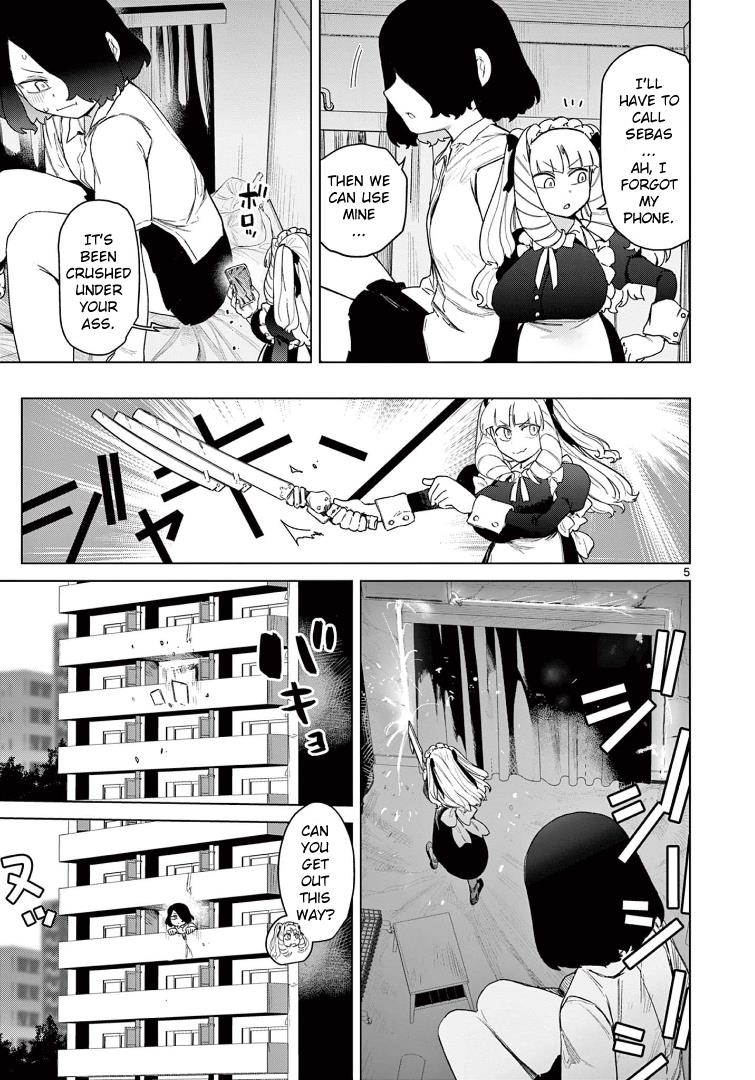 Giant Ojou-Sama - Chapter 65: Escape! Hide Your Big Body!