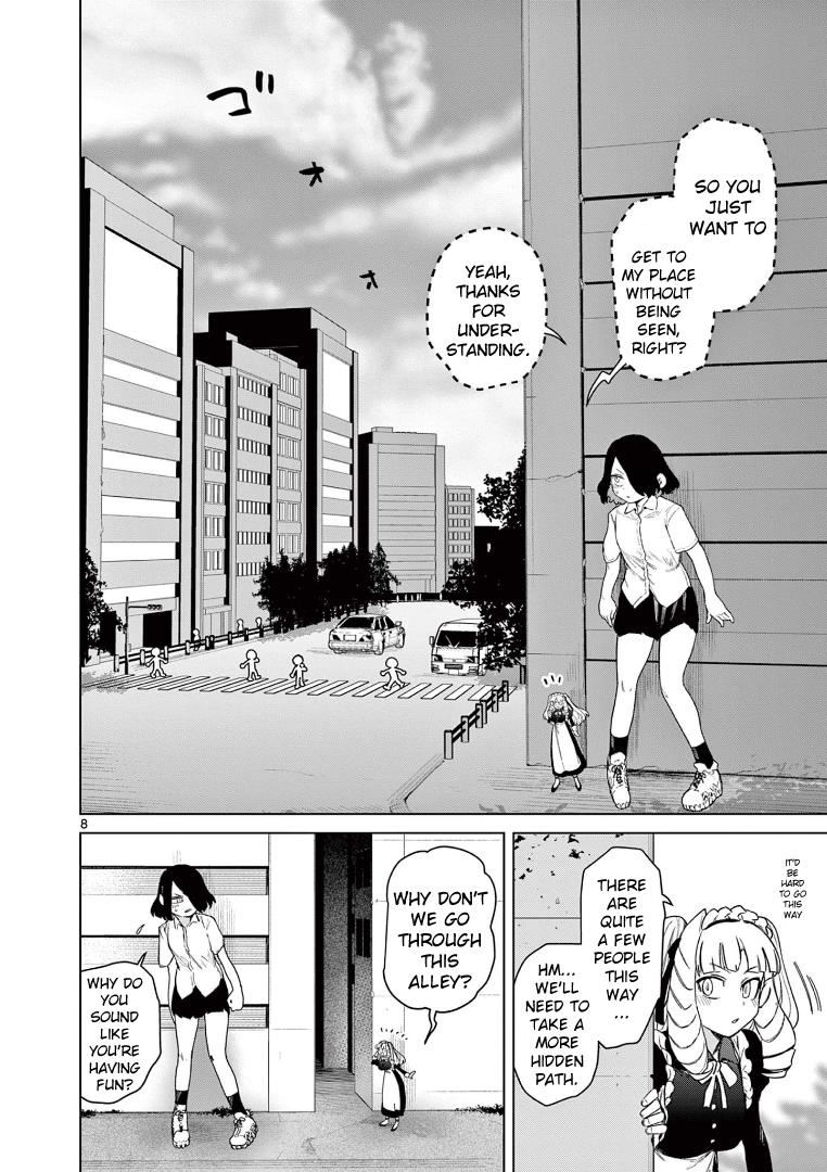 Giant Ojou-Sama - Chapter 65: Escape! Hide Your Big Body!