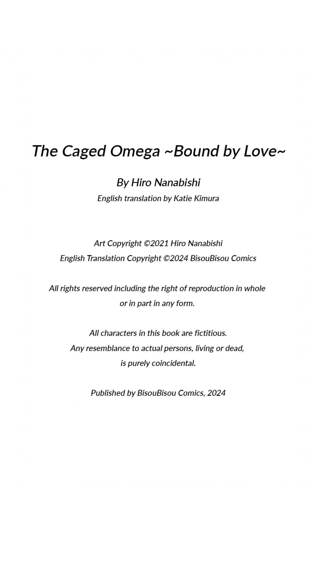 The Caged Omega -Bound By Love- - Chapter 4