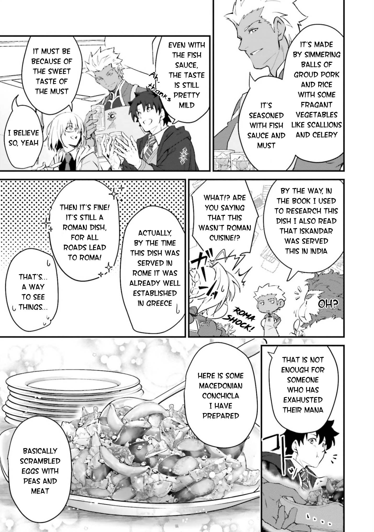 Fate/Grand Order - The Heroic Spirit Food Chronicles - Chapter 3: Ancient Oriental Food