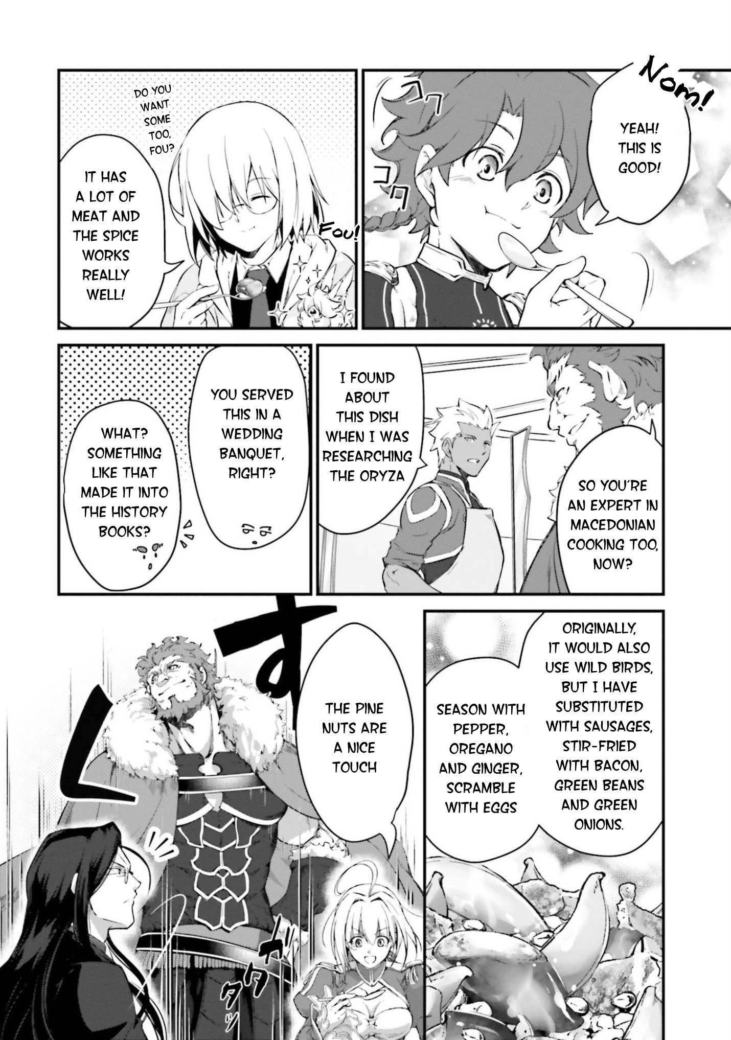 Fate/Grand Order - The Heroic Spirit Food Chronicles - Chapter 3: Ancient Oriental Food