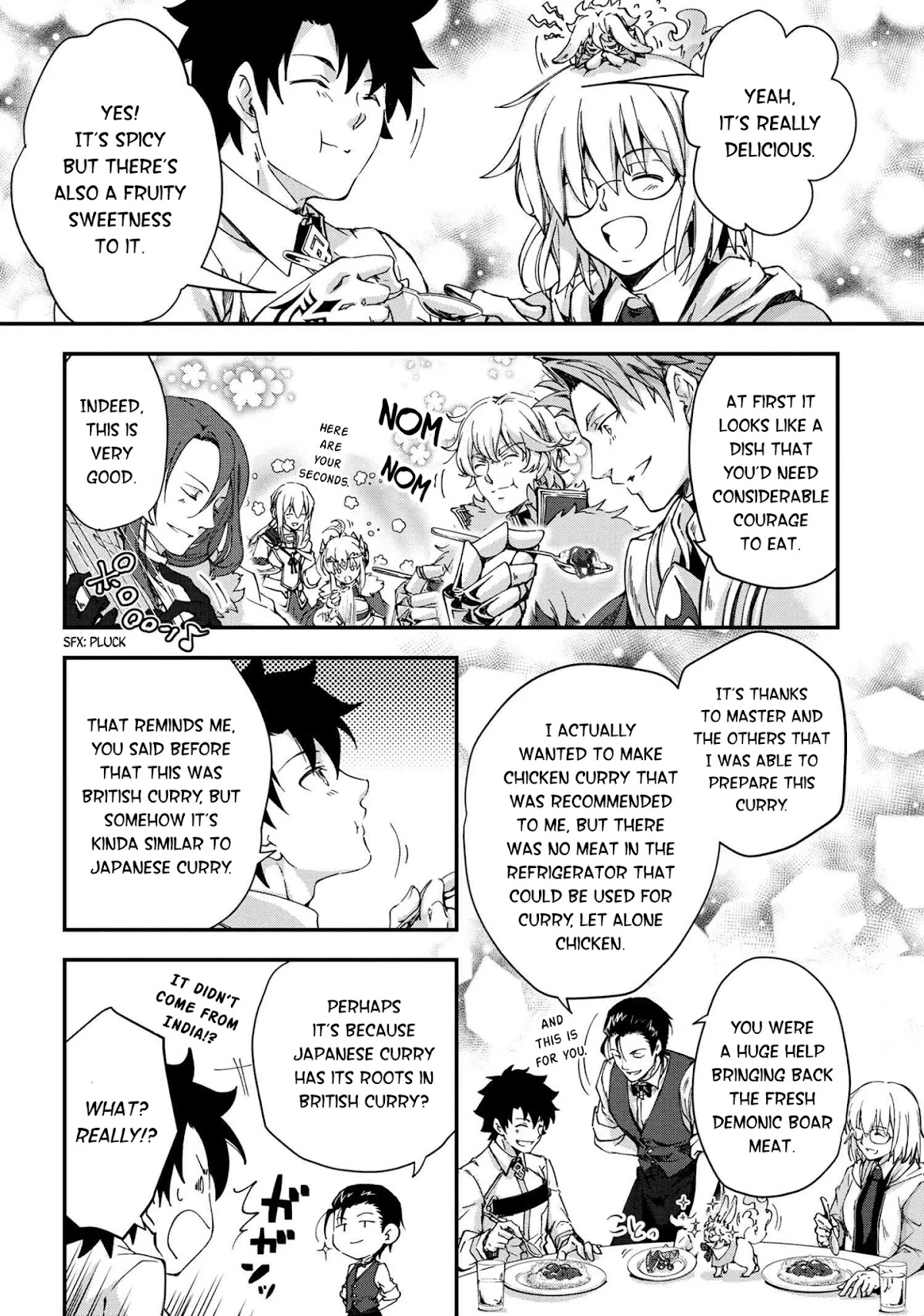 Fate/Grand Order - The Heroic Spirit Food Chronicles - Chapter 1: British Curry