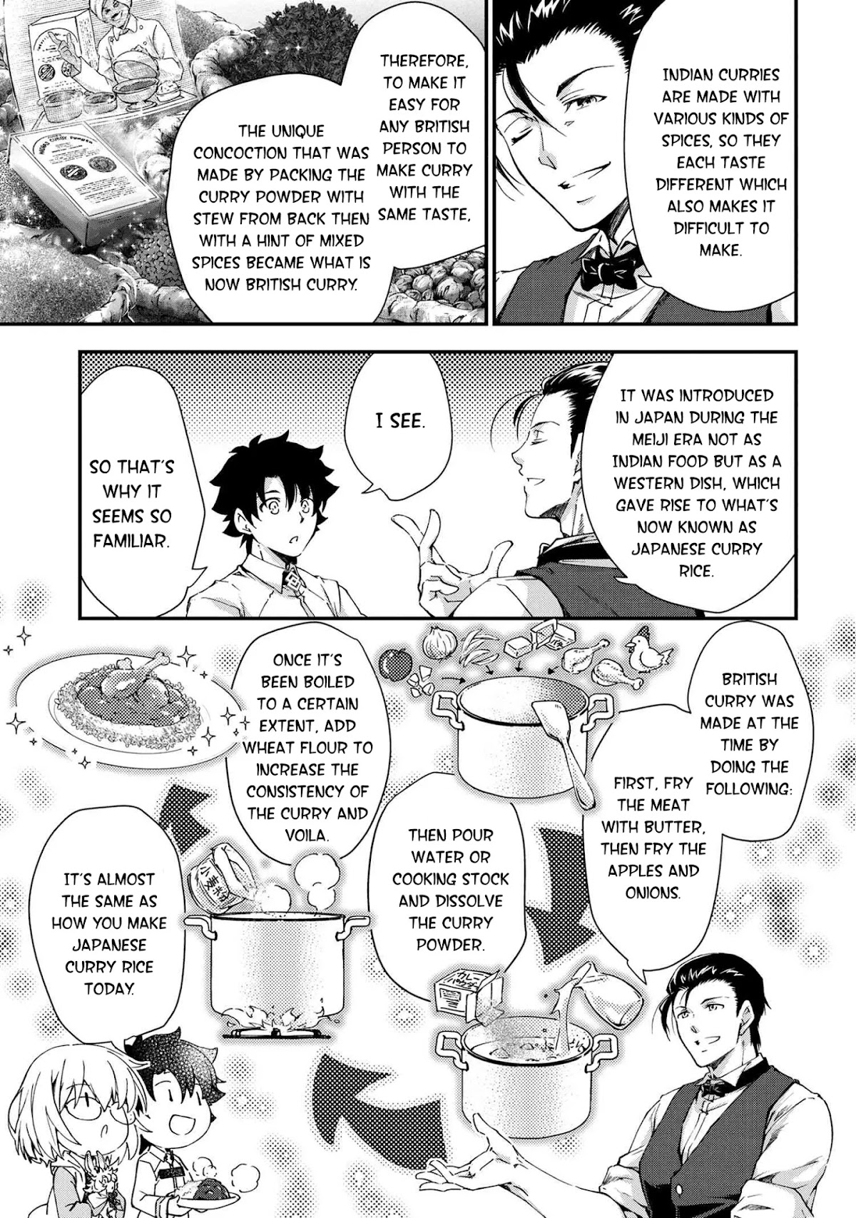 Fate/Grand Order - The Heroic Spirit Food Chronicles - Chapter 1: British Curry